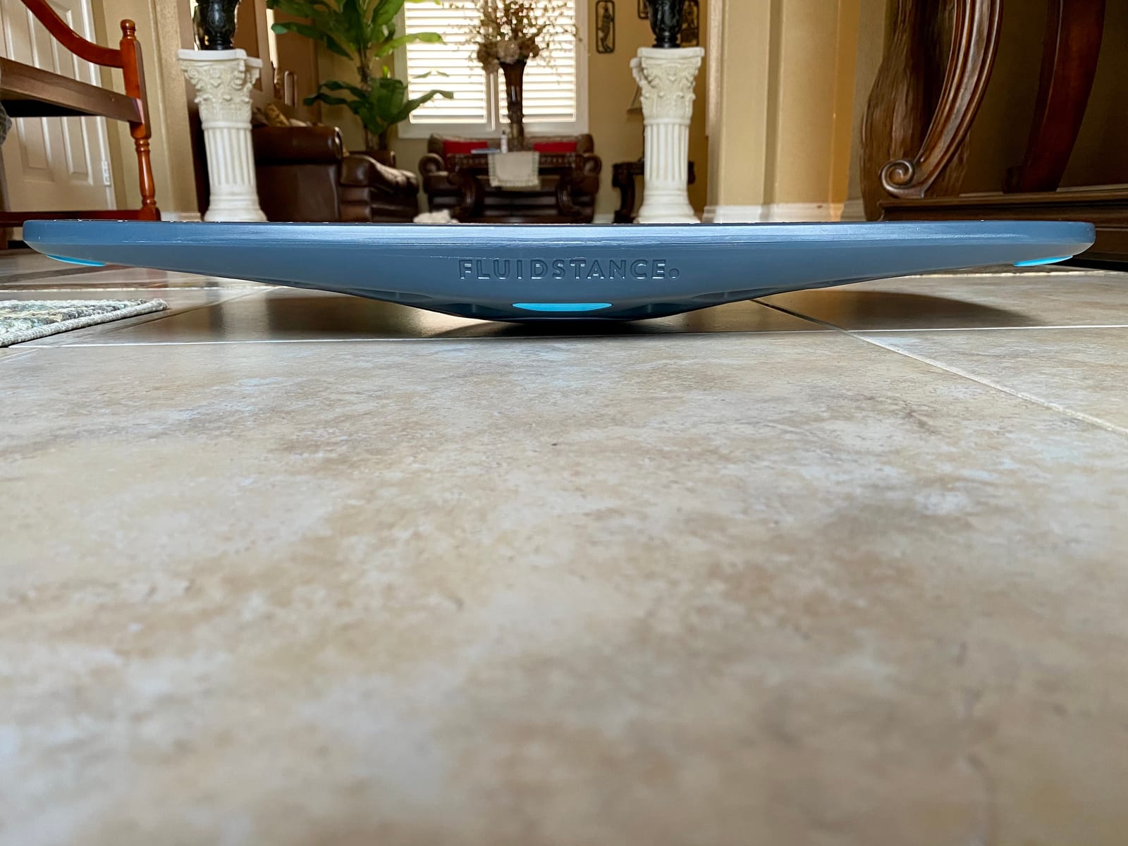 FluidStance Adult Balance Board for Standing Desk - Anti Fatigue USA Made 360 Degree Rocker Wobble Board as Exercise Equipment to Increase Focus & Movement customer photo 1