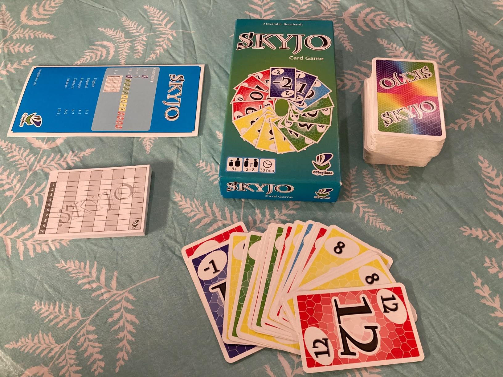 magilano SKYJO, Fun Card Game for Young and Least Young, Fun Game Parties in The Circle of Friends and Family customer photo 1