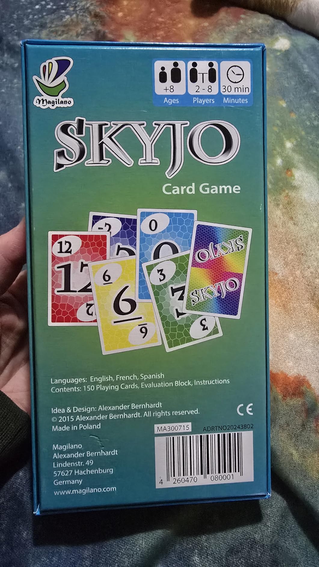 magilano SKYJO, Fun Card Game for Young and Least Young, Fun Game Parties in The Circle of Friends and Family customer photo 2