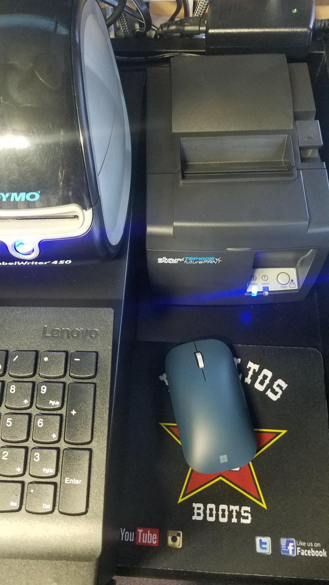 Star Micronics TSP143IIIU USB Thermal Receipt Printer with Device and Mfi USB Ports, Auto-cutter, and Internal Power Supply - Gray customer photo 2