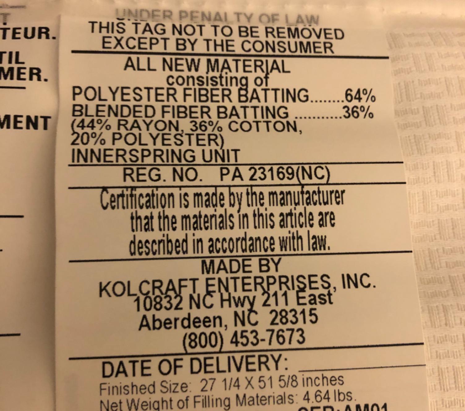 Sealy Baby Flex Cool 2 Stage Crib Mattress and Toddler Bed Mattress, Breathable Hybrid Coil Design, Waterproof Cotton Surface, GREENGUARD GOLD Certified, Standard 52x28 Size customer photo 2