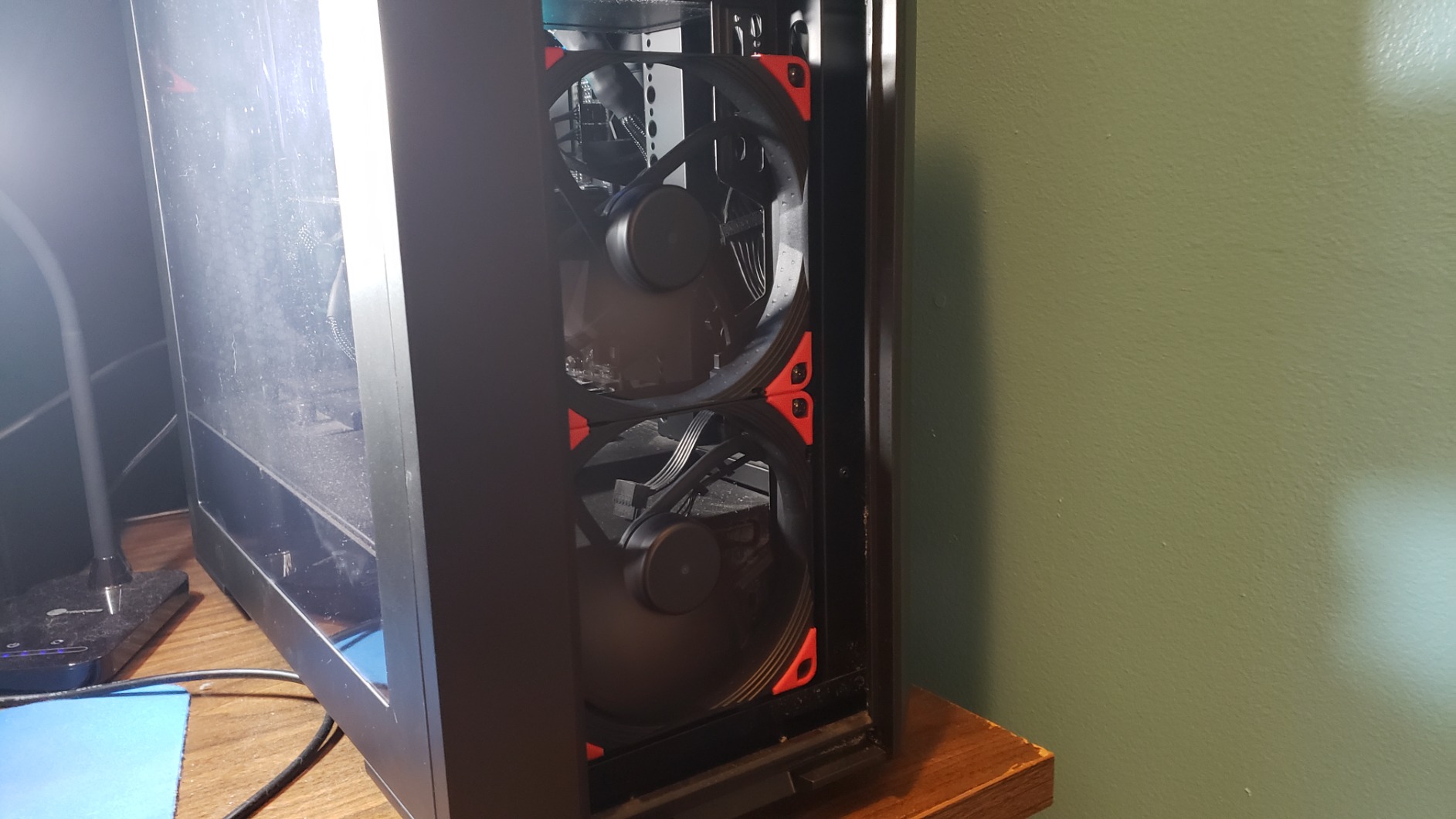 Noctua NF-A14 PWM chromax.Black.swap, Premium Quiet Fan, 4-Pin (140mm, Black) customer photo 1