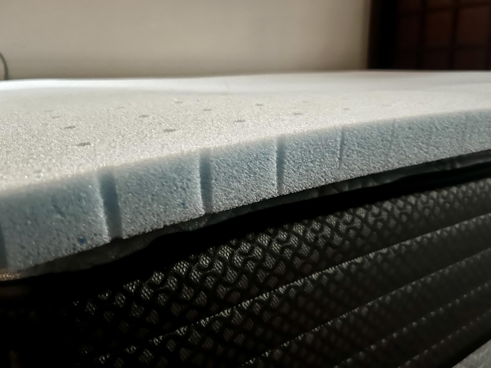 Best Price Mattress 3 Inch Ventilated Memory Foam Mattress Topper, Cooling Gel Infusion, CertiPUR-US Certified, Dorm Essentials, Queen customer photo 1