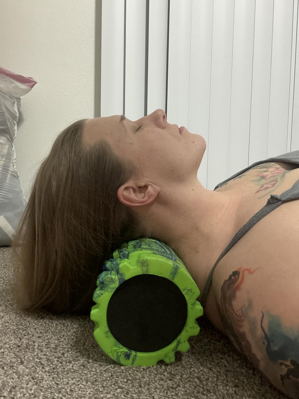 321 Strong Foam Roller - Medium Density Deep Tissue Massager for Muscle Massage and Myofascial Trigger Point Release, with 4K eBook customer photo 1