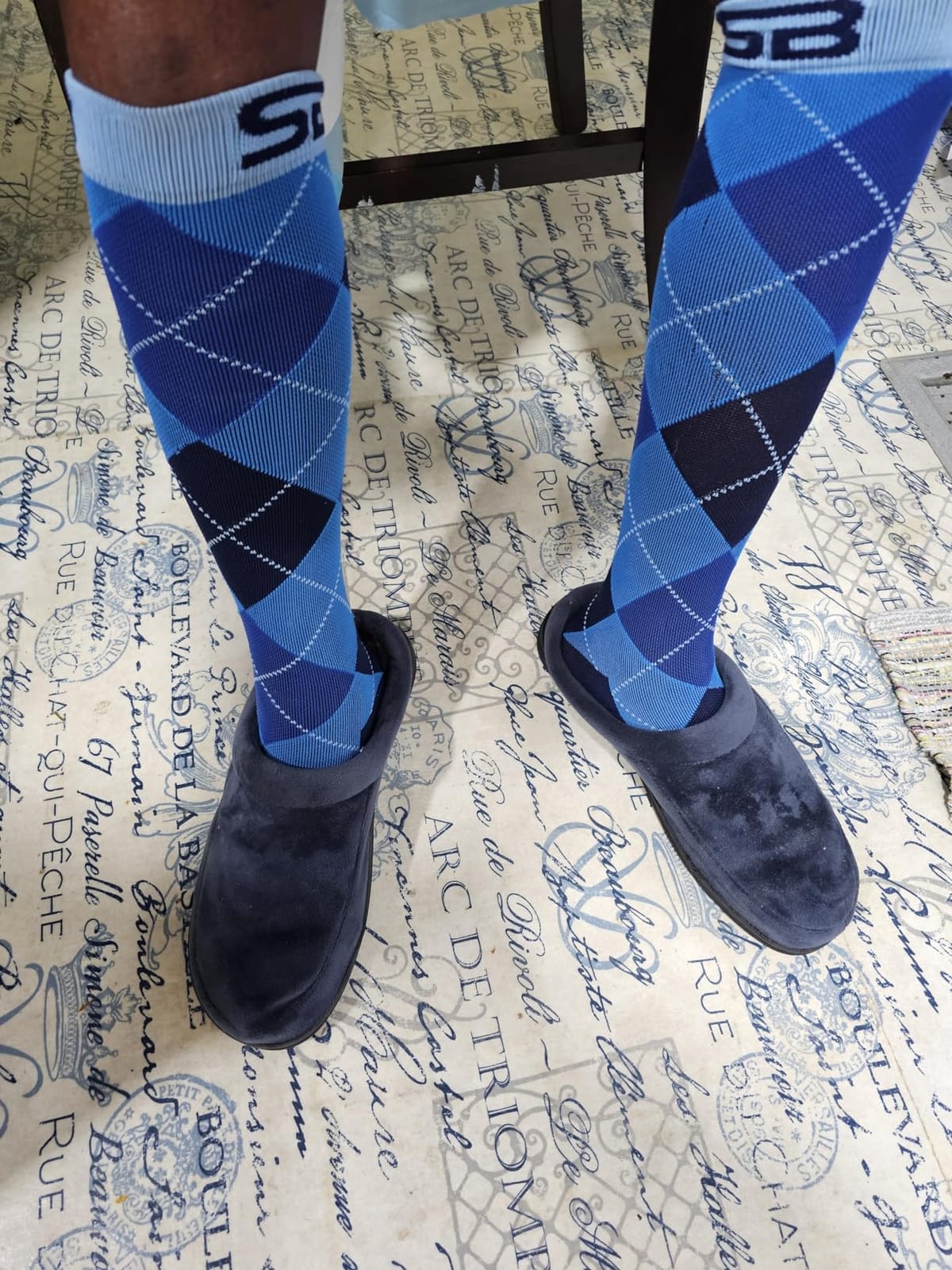 SB SOX Compression Socks for Men & Women (20-30mmHg) - Best Quality Compression Socks for Flying, Medical, Sports, Wide Calf Fit, Pregnancy, and Daily Wear customer photo 2