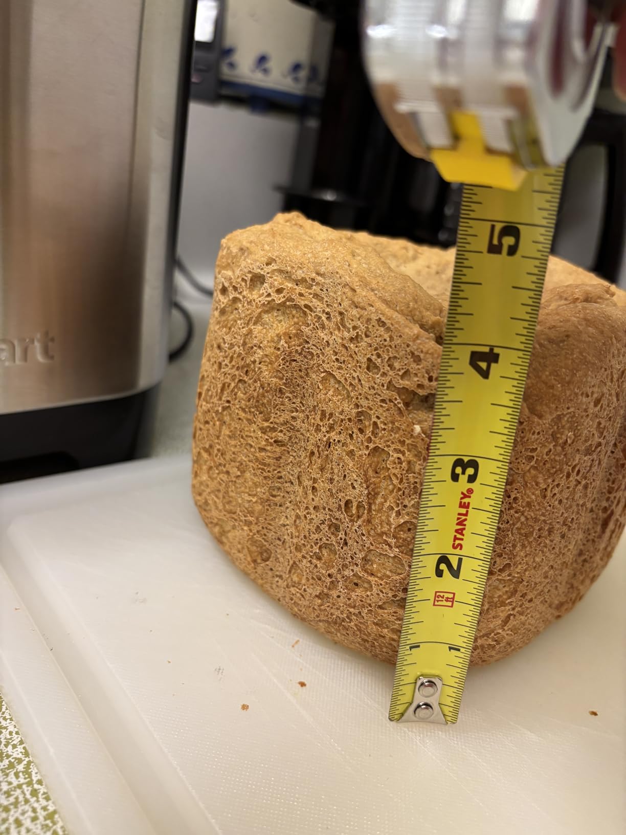 Cuisinart Bread Maker Machine, Stainless Steel Automatic Bread Machine with 12 Menu Options, 3 Loaf Sizes up to 2 Lb., 3 Crust Colors, Removable Nonstick Baking Pan & Kneading Paddle, CBK-110NAS customer photo 1