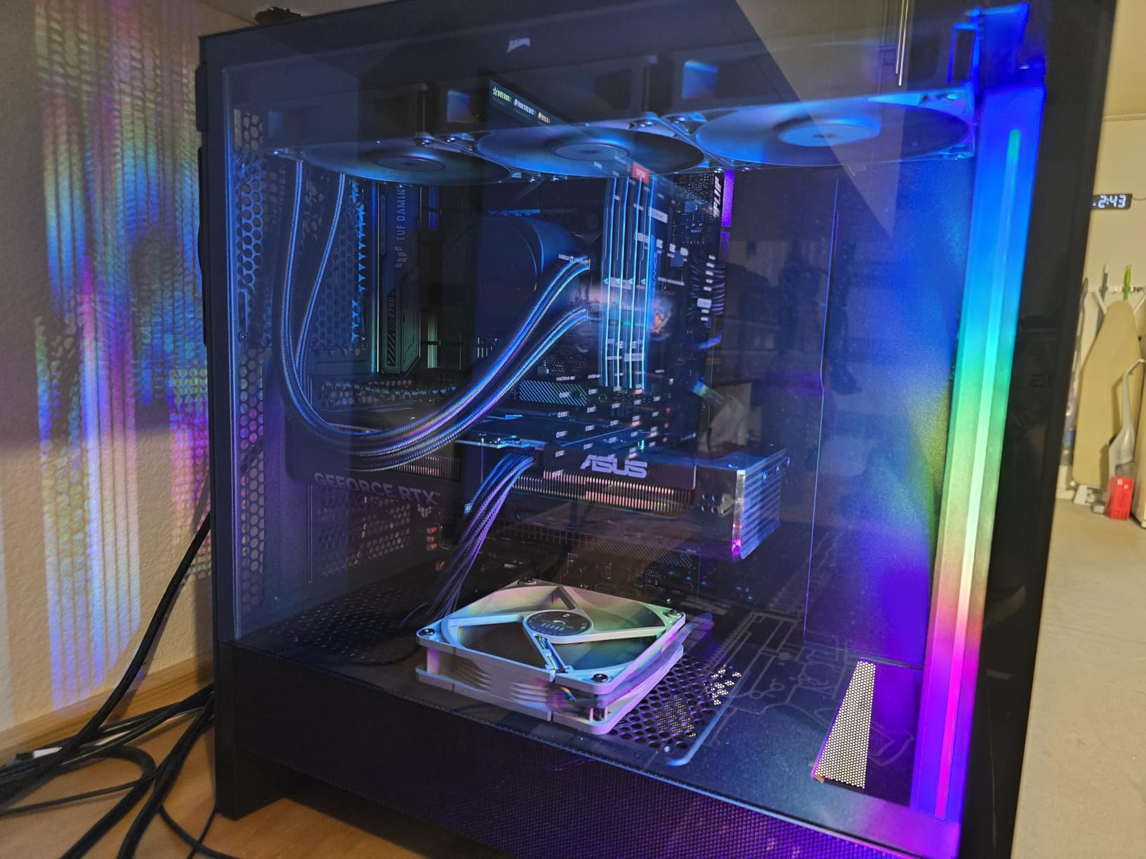 Noctua NF-P12 redux-1700 PWM, High Performance Cooling Fan, 4-Pin, 1700 RPM (120mm, Grey) customer photo 1