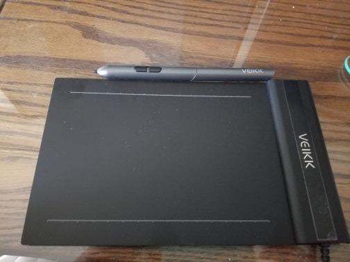 VEIKK S640 Graphics Drawing Tablet 6x4 Inch Portable OSU Tablet with 8192 Levels Battery-free Stylus Pen for Digital Art & Animation, compatible with PC/Mac/Linux/Windows customer photo 2