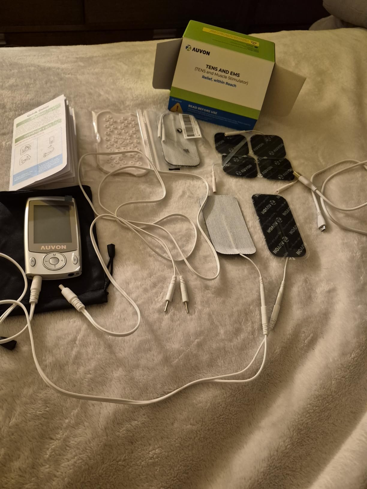 Dual Channel TENS Unit Muscle Stimulator Machine with 20 Modes, 2