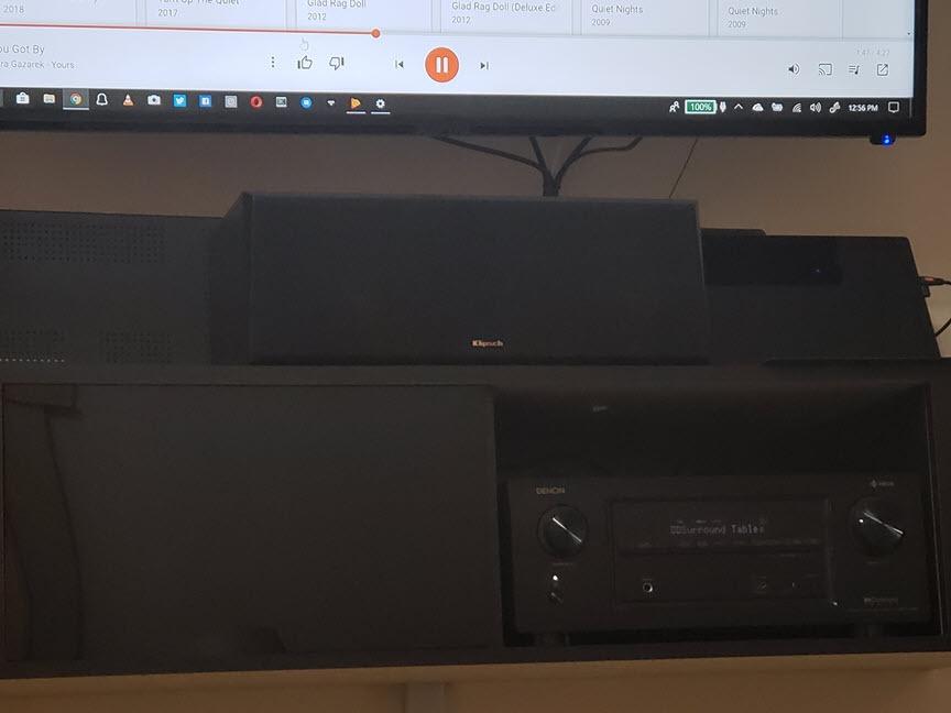 Klipsch Reference Premiere RP-500C Center Channel Speaker customer photo 1