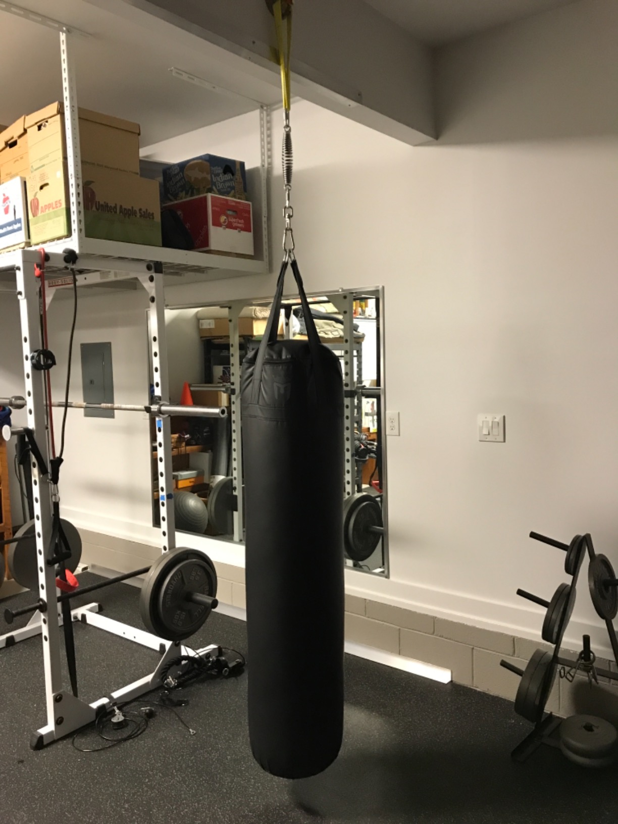 Meister 100lb Filled Heavy Bag for Boxing, MMA & Muay Thai | Professional 60