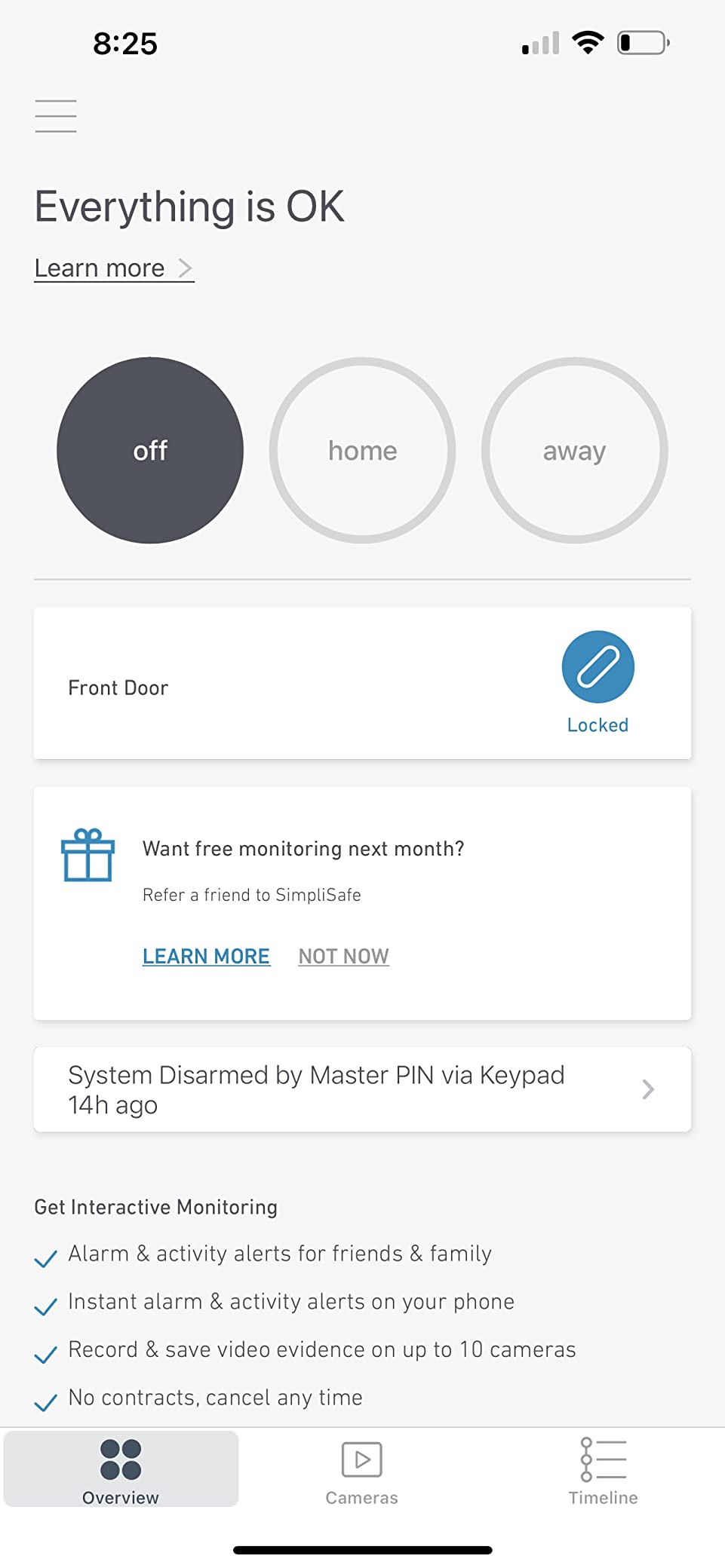 SimpliSafe 5 Piece Wireless Home Security System - Optional 24/7 Professional Monitoring - No Contract - Compatible with Alexa and Google Assistant, White customer photo 2