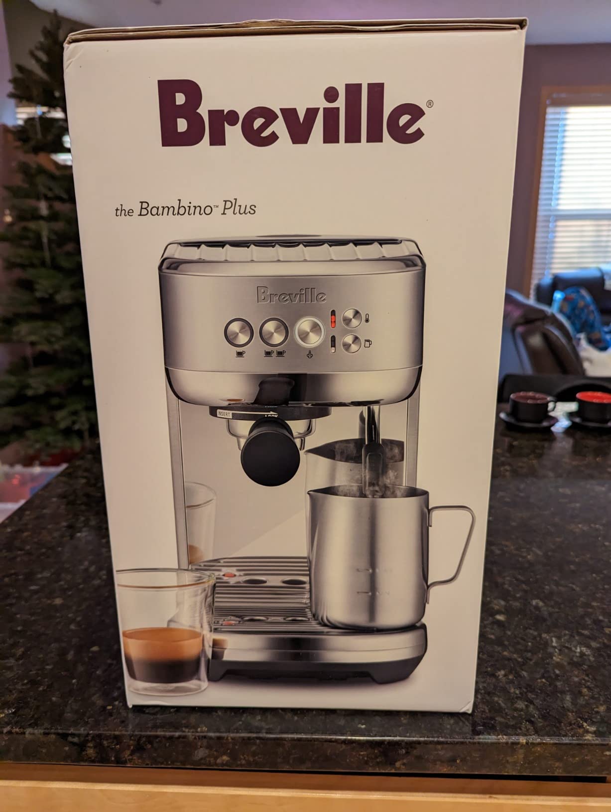 Breville BES500BSS Bambino Plus Espresso Machine, Brushed Stainless Steel customer photo 2