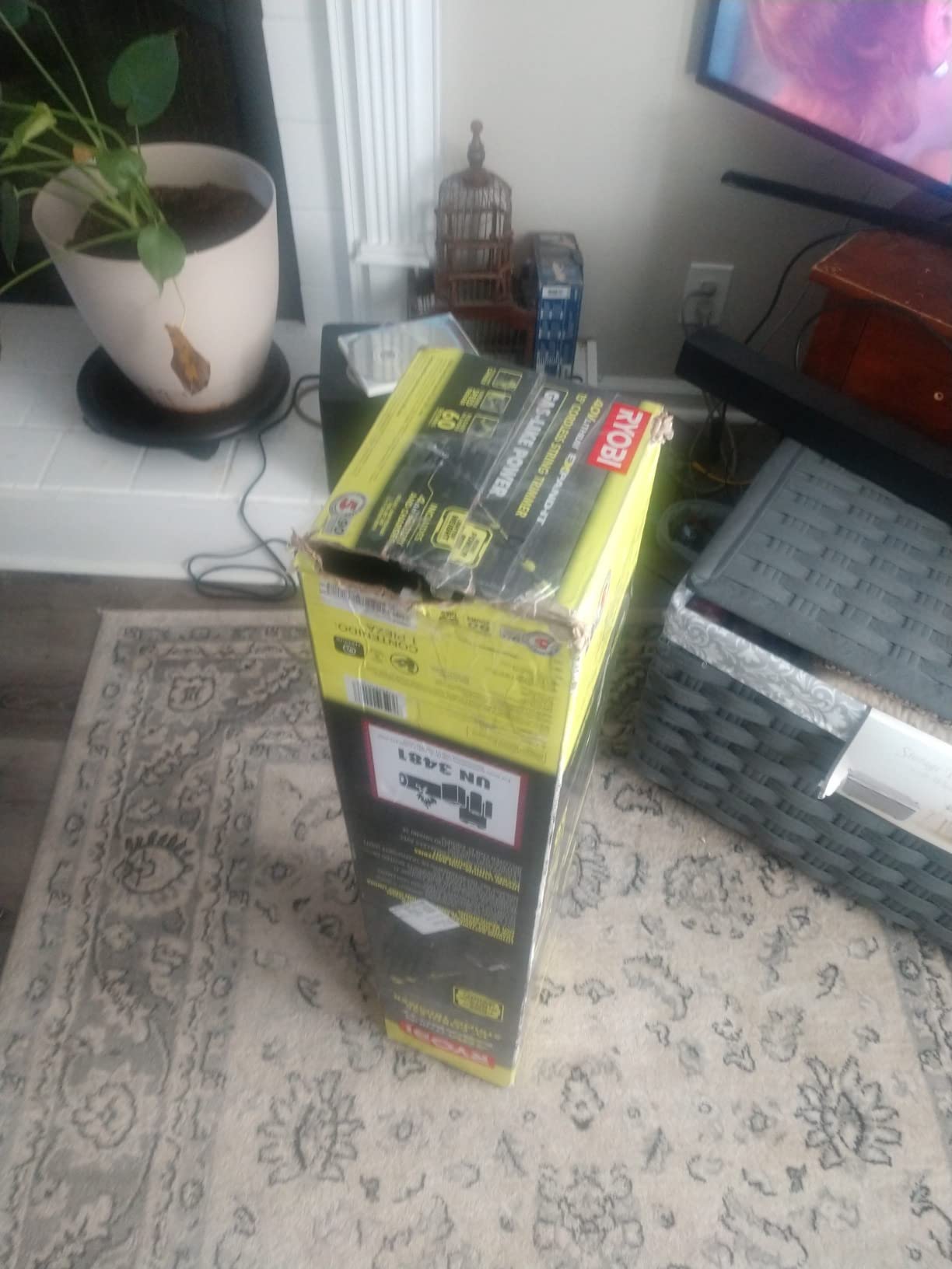 RYOBI 40-Volt Lithium-Ion Cordless Attachment Capable String Trimmer, 4.0 Ah Battery and Charger Included customer photo 2