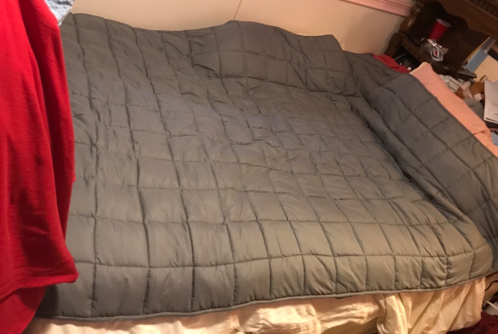 Waowoo Adult Weighted Blanket Queen Size (15lbs 60