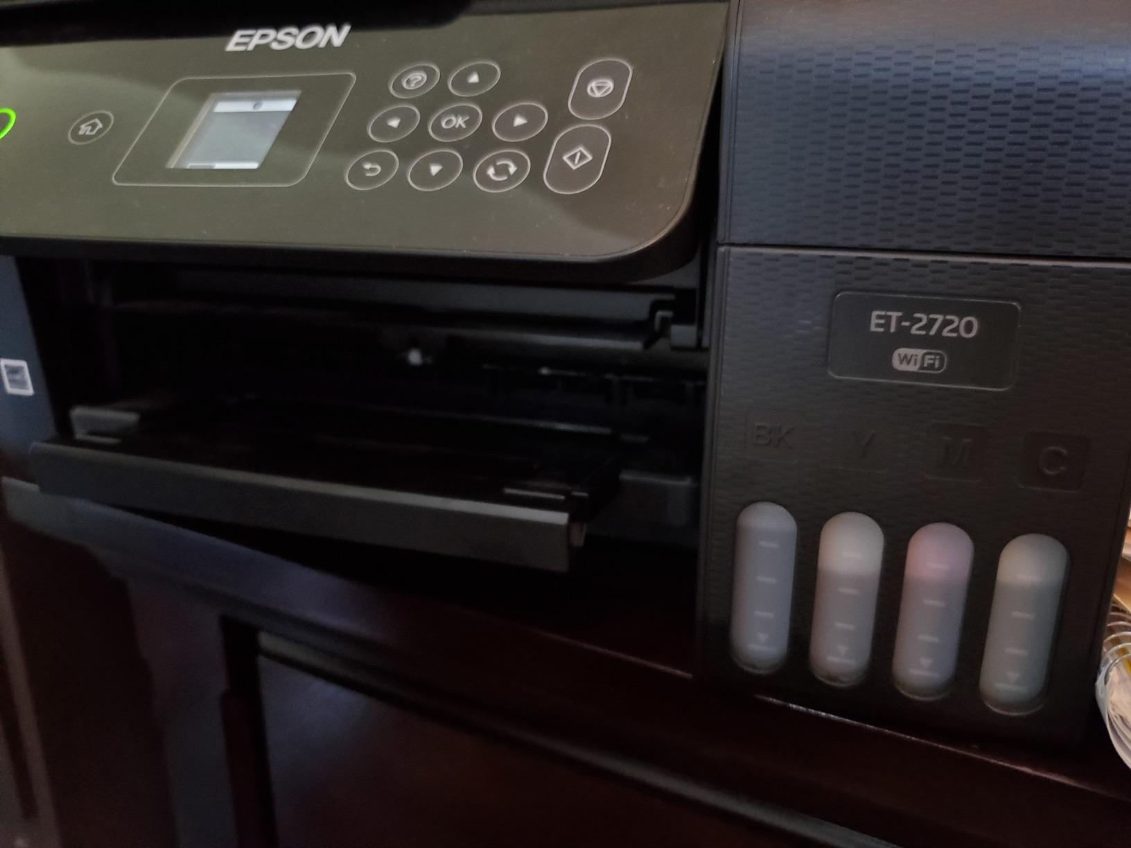 Epson EcoTank ET-2720 Wireless Color All-in-One Supertank Printer with Scanner and Copier - Black customer photo 2