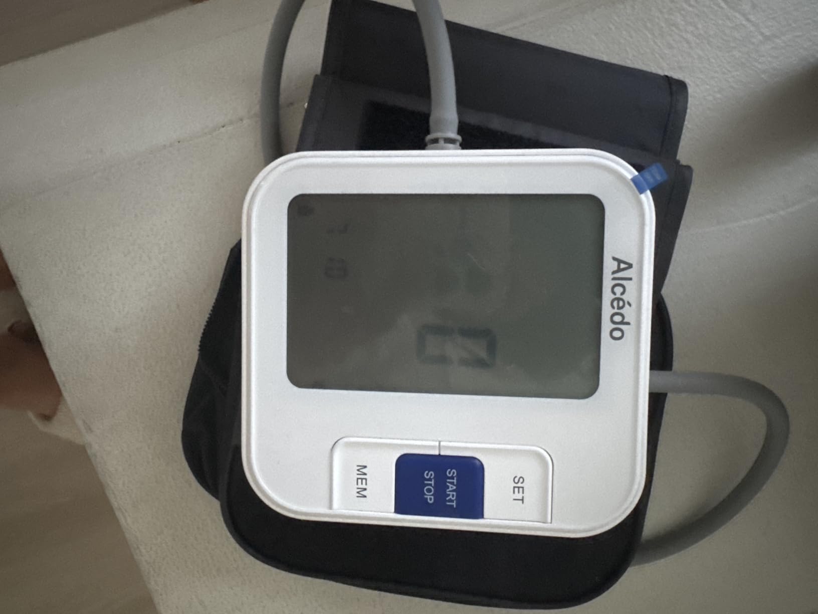 Alcedo Blood Pressure Monitor for Home Use, Automatic Digital BP Machine with Large Cuff for Upper Arm, LCD Screen, 2x120 Memory, Talking Function customer photo 2