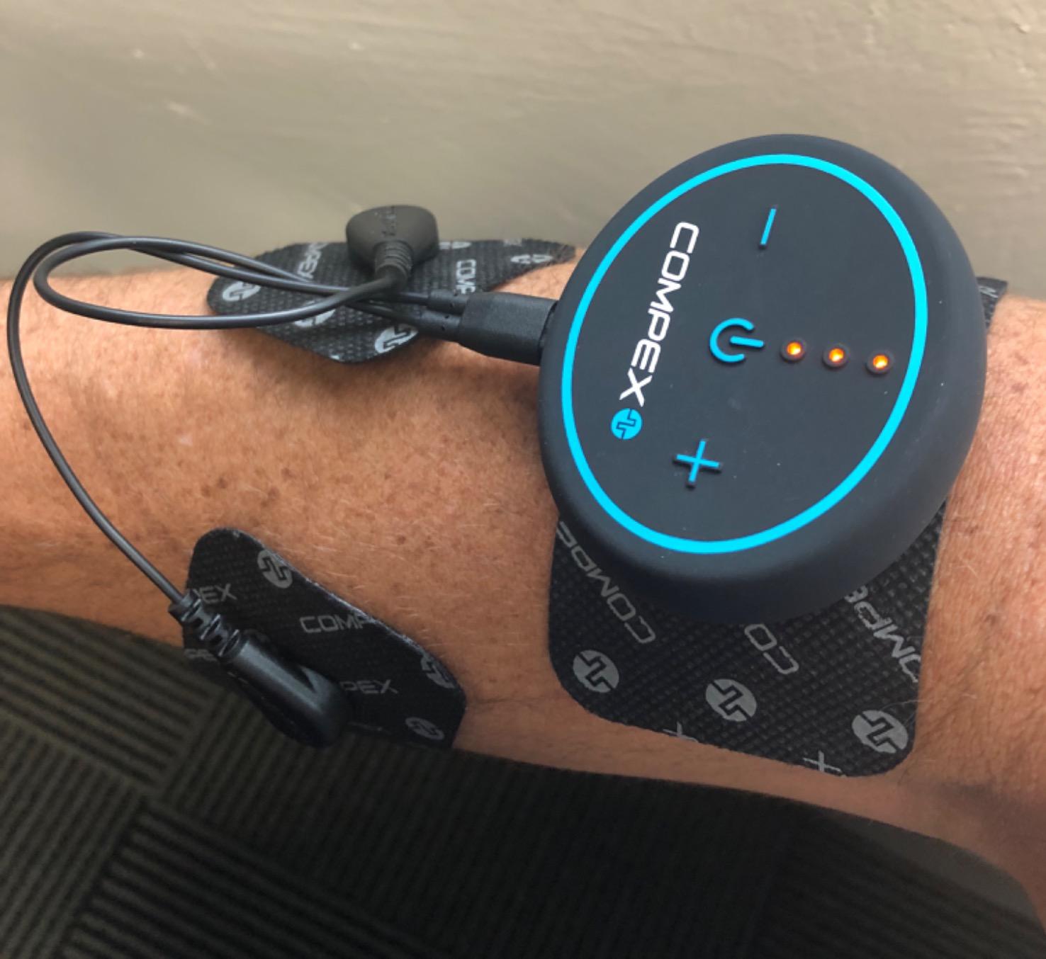 Compex Mini Wireless Electric Muscle Stimulator EMS with Tens 2 Pods, Smartphone Compatible with Mobile App Apple & Android for Workouts & Training Log customer photo 2