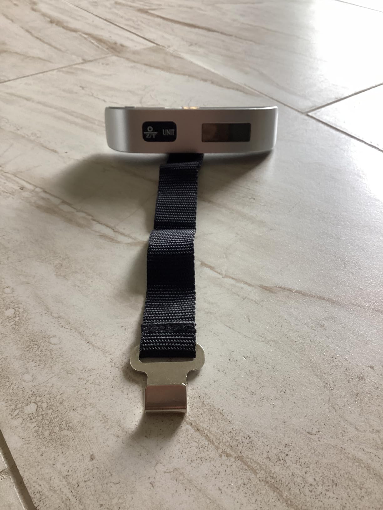 Digital Luggage Scale - Portable Hanging Suitcase Weight Scale for Travel, 110 lb Capacity, Backlit LCD Display, Prevents Airport Overweight Fees, Battery Included customer photo 1