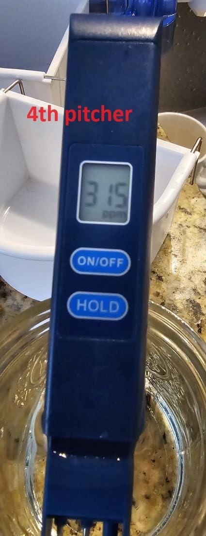 Hskyhan Alkaline Water Filter Pitcher - 3.5 Liters Improve PH, 2 Filters Included, BPA Free, 7 Stage Filteration System to Purify, Blue customer photo 1