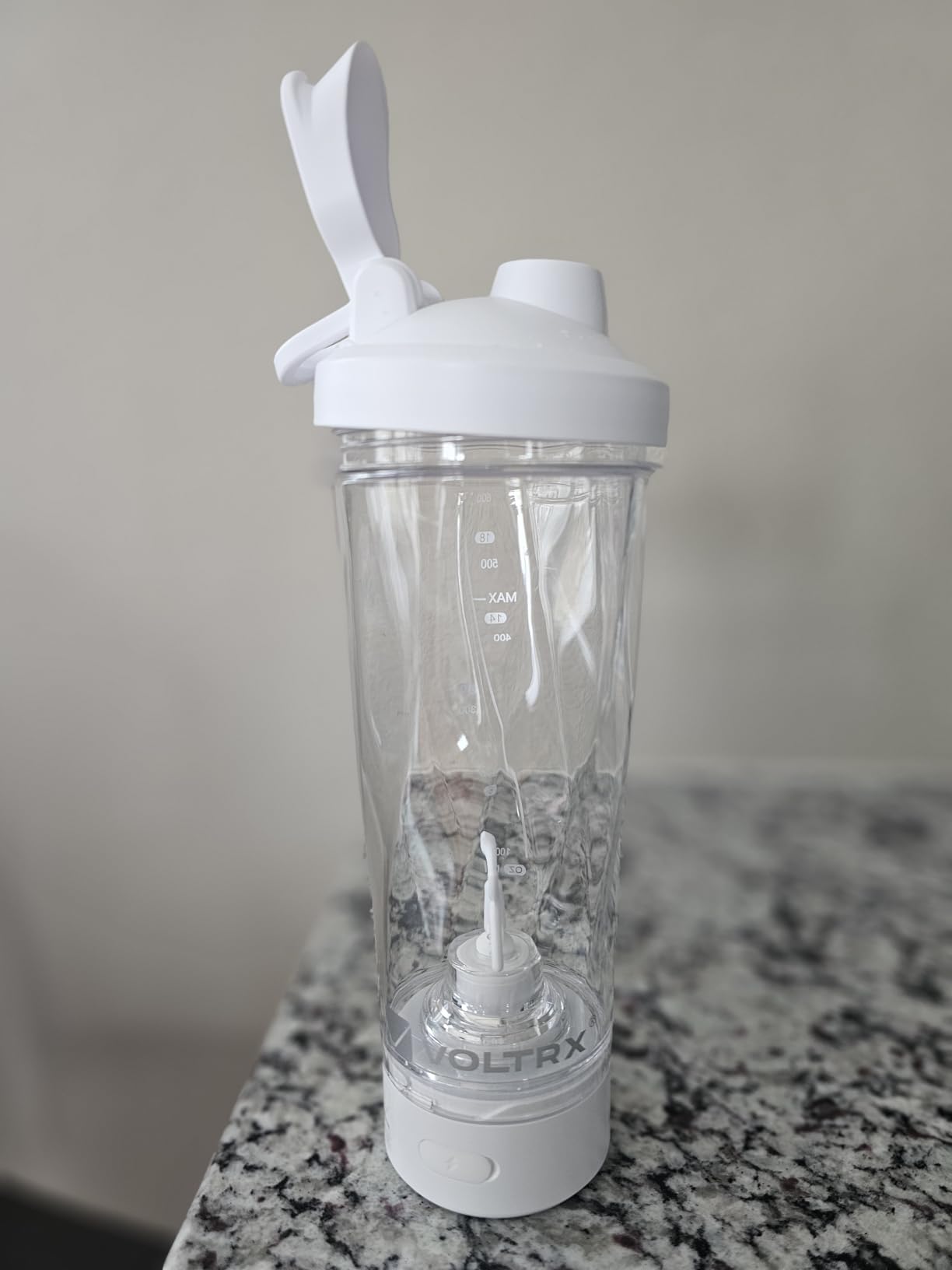VOLTRX Premium Electric Protein Shaker Bottle, Made with Tritan - BPA Free - 24 oz Vortex Portable Mixer Cup/USB Rechargeable Shaker Cups for Protein Shakes customer photo 1