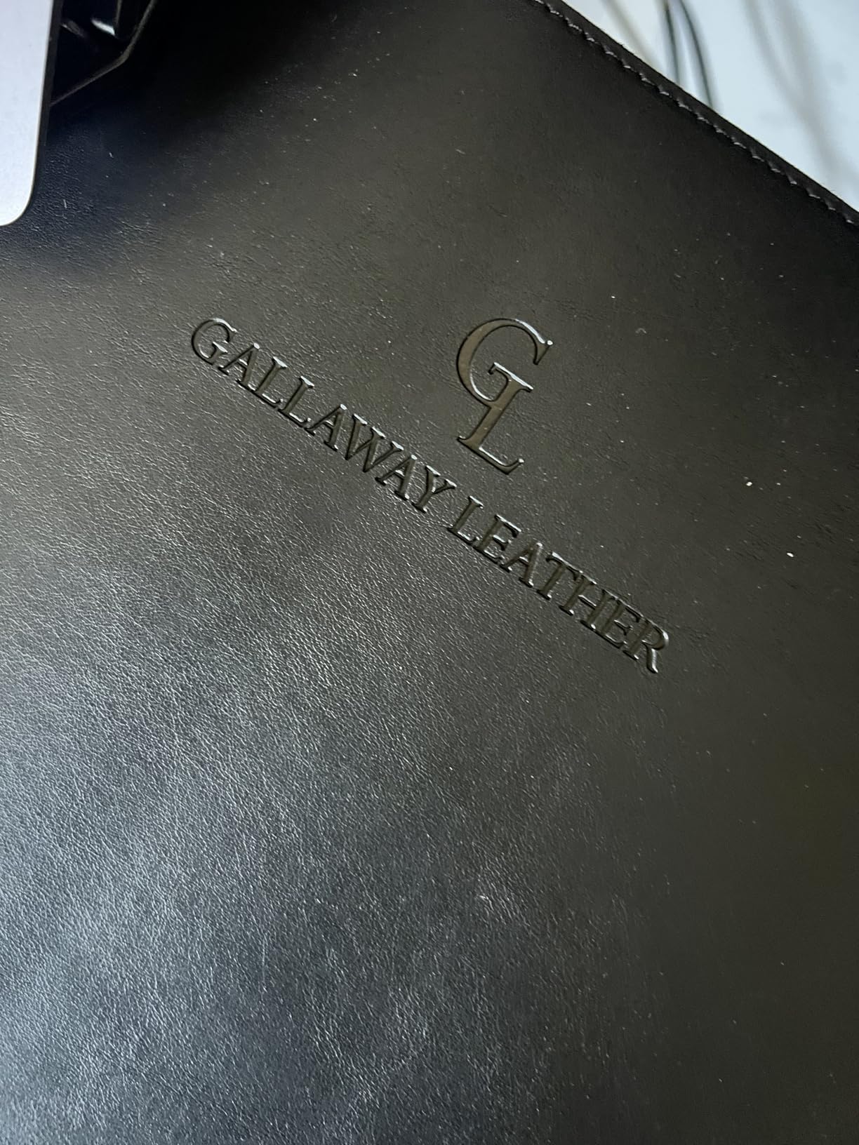 Gallaway Leather Desk Mat, Office Writing Desk Pad, Large 36 x 17 Dark Brown, for Top of Desks, Gift Ready Elegant Computer Desk Cover Protector PU Leather customer photo 1
