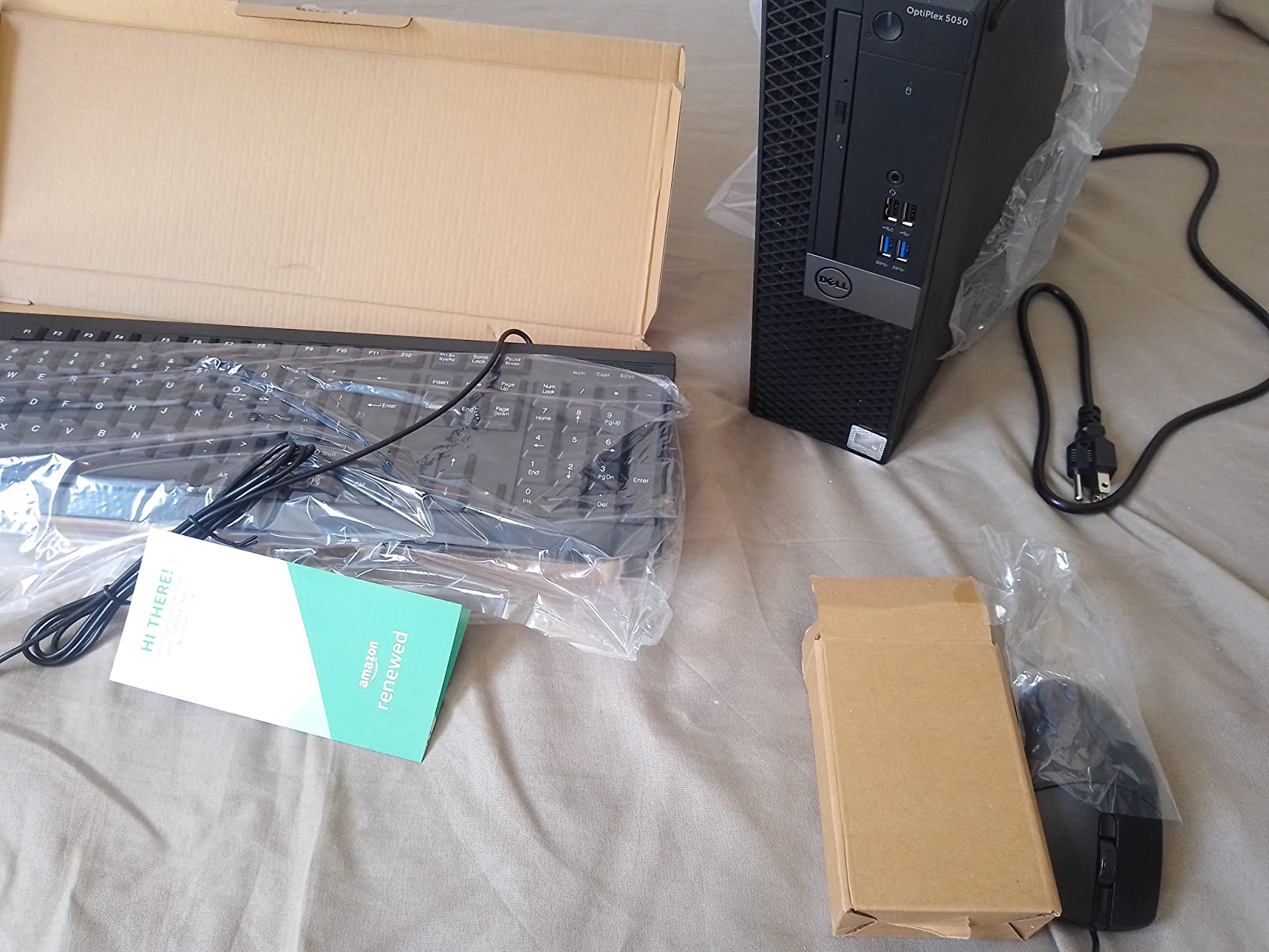 Dell Optiplex 5050 Small Form Factor (SFF) Business Desktop PC, Intel i7-7700 Quad-Core 3.6 GHz, 16GB DDR4, 512G NVME SSD Windows 11 Pro (Renewed) customer photo 1