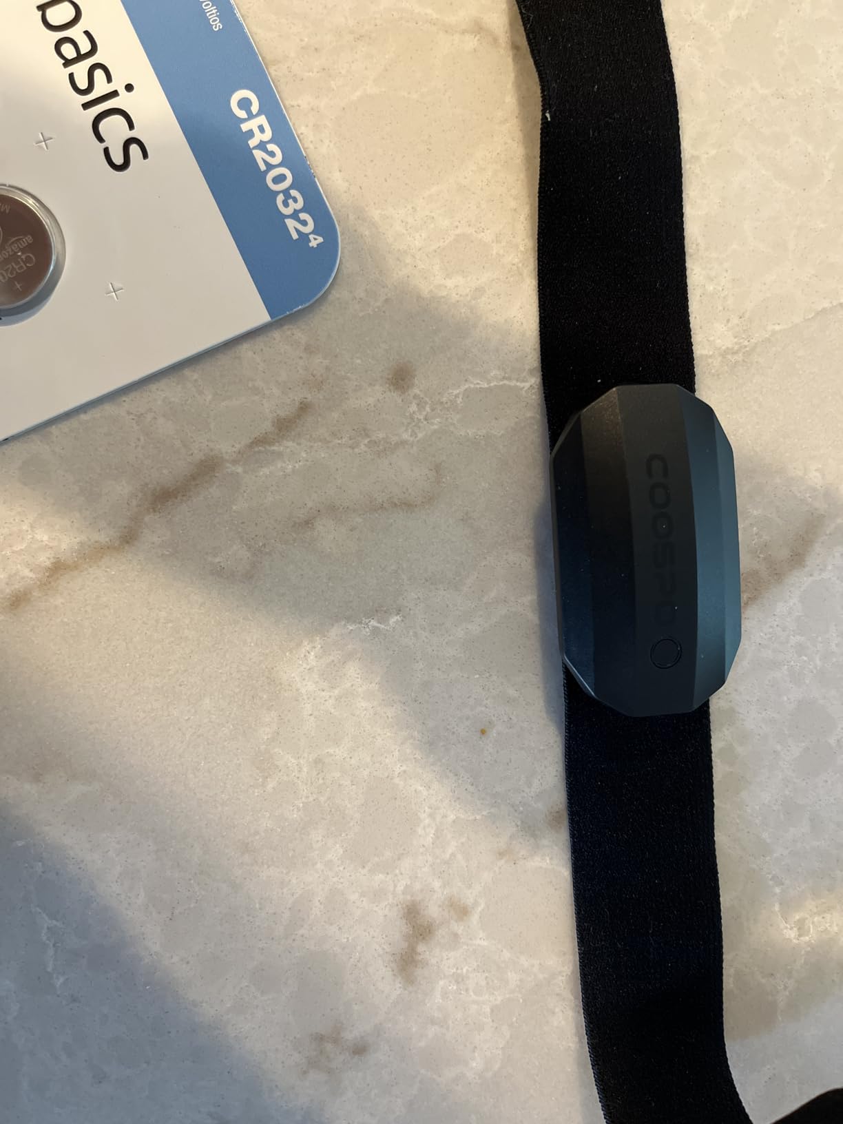 COOSPO Bluetooth Heart Rate Monitor Chest Strap H808S, ANT+ BLE HR Monitor Chest, HRM IP67 Waterproof, 300H Battery Life customer photo 1