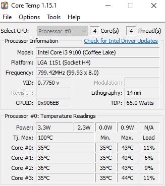 Intel Core i3-9100 Desktop Processor 4 Cores up to 4.2 GHz LGA1151 300 Series 65W customer photo 2