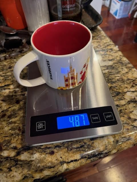 Nicewell Food Scale 22lb Digital Kitchen Scale for Cooking Baking | 1g/0.1oz Precise Graduation, Backlit LCD, Tare Function, Weight Grams and oz, Easy Clean Stainless Steel and Tempered Glass customer photo 2