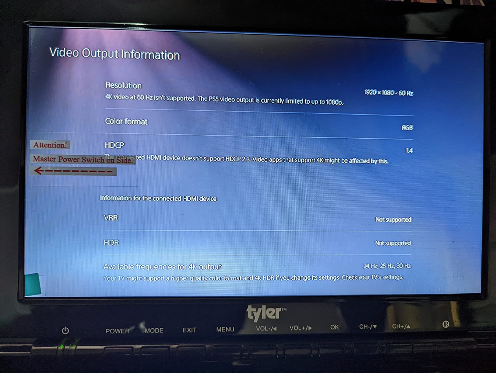 Tyler TTV706 10