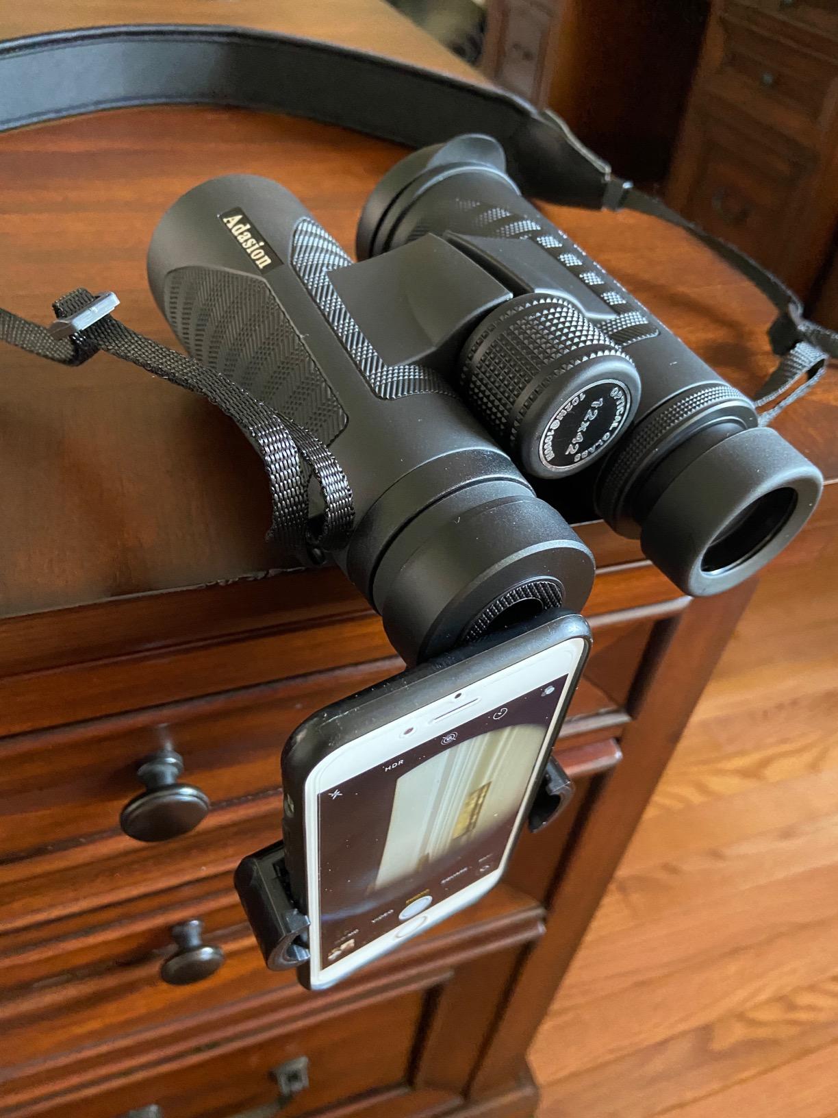 12x42 Binoculars for Adults High Powered with Phone Adapter & Tripod | Super Bright BAK4 Prism, Waterproof, for Bird Watching Cruise Travel Safari Hunting Hiking Sports customer photo 1