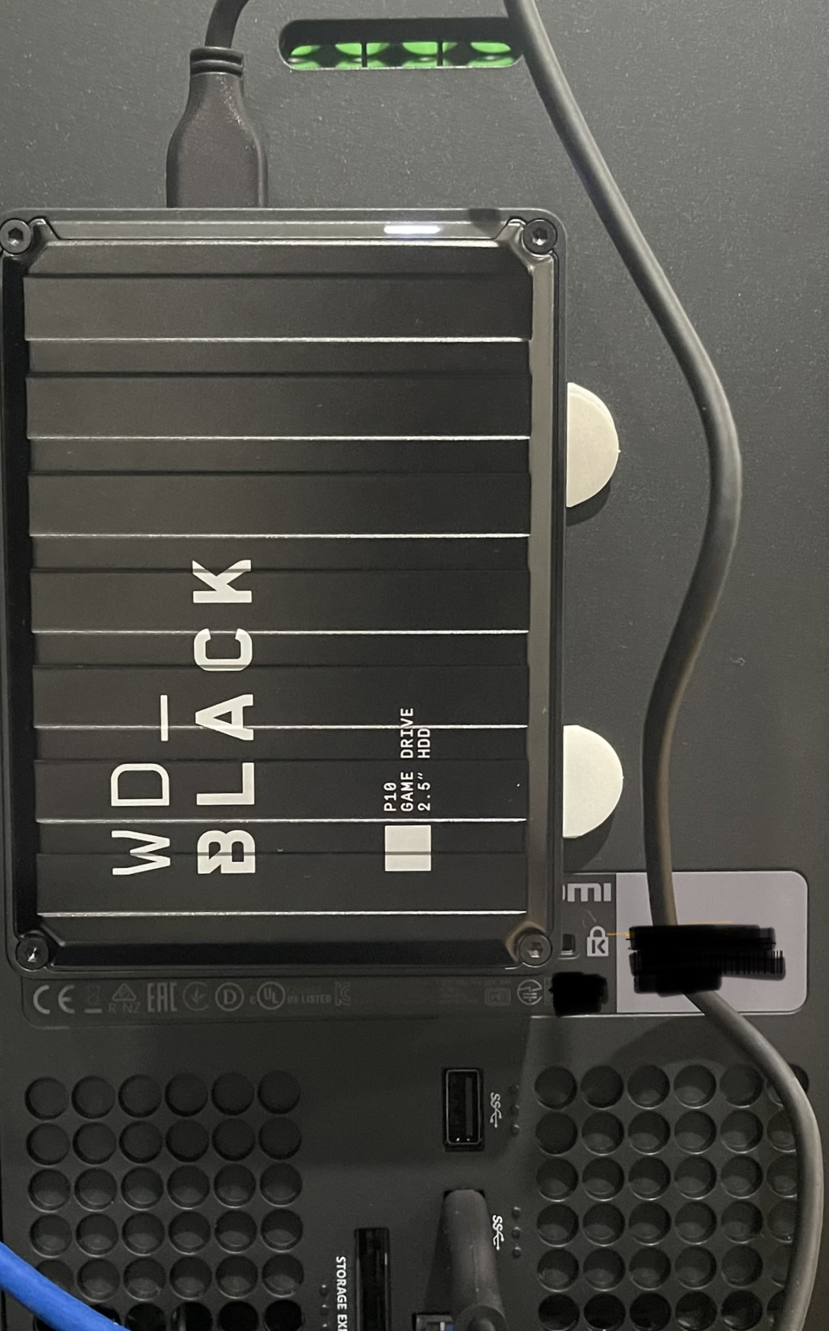 WD_BLACK 4TB P10 Game Drive, Portable External Hard Drive, Works with Playstation, Xbox, & PC customer photo 2