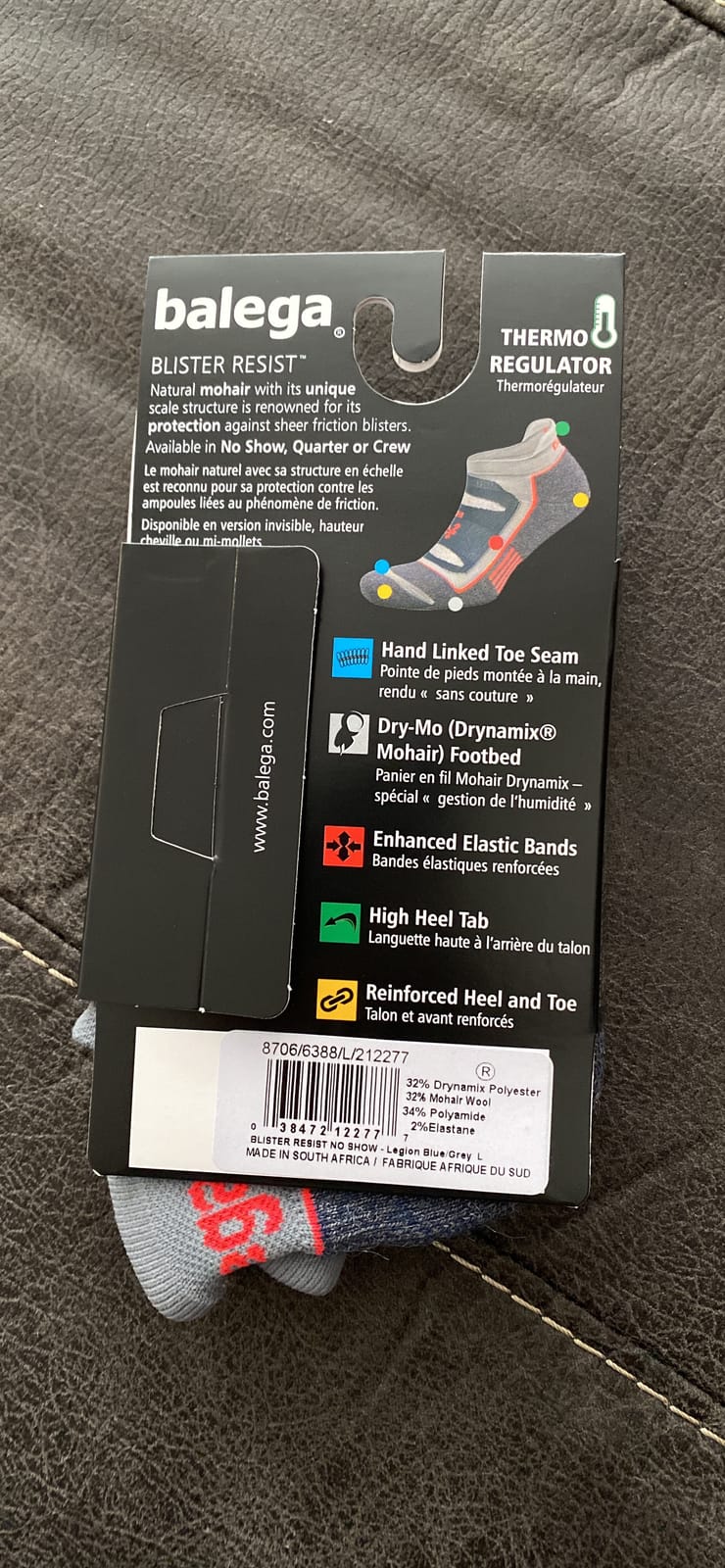 Balega Blister Resist Performance Crew Athletic Running Socks for Men and Women customer photo 2