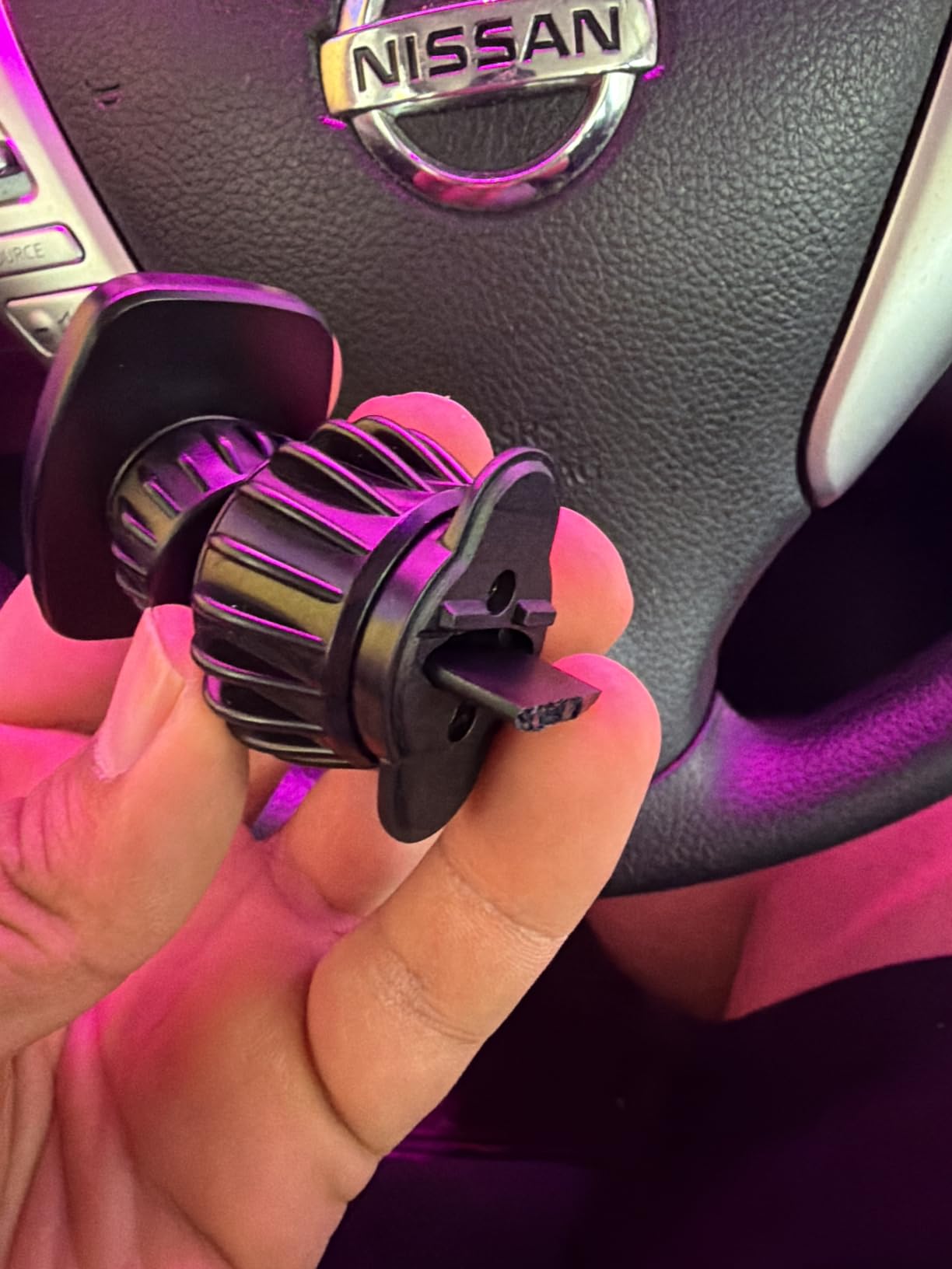 LISEN Magnetic Phone Holder for Car, Car Vent Phone Mount Holder with Ultra 6 Strong Magnets, Magnetic Car Phone Holder Mount Magnet for Car Automobile Cradles, Soporte de Telefono para carro customer photo 2