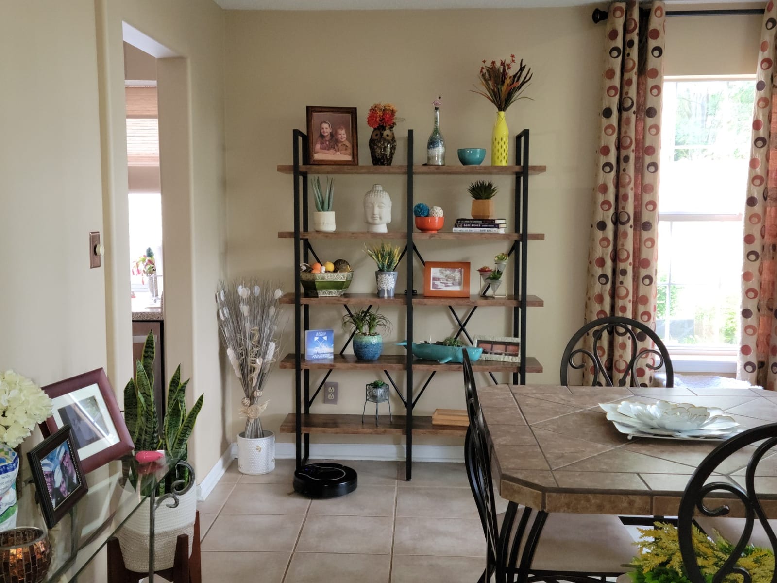 IRONCK Industrial Bookshelf and Bookcase Double Wide 5 Tier, Large Open Shelves, Wood and Metal Bookshelves customer photo 2
