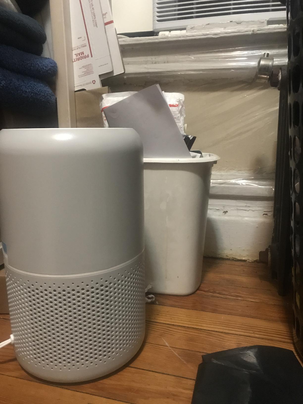 LEVOIT Air Purifier for Pets, Home, Large Rooms, and Bedrooms, HEPA Sleep Mode, AHAM VERIFIDE, Efficient Filter for Pet Dander, Odors, Captures Smoke, Dust, Mold, Pollen, Pet Lock, Core P350-P, Grey customer photo 1