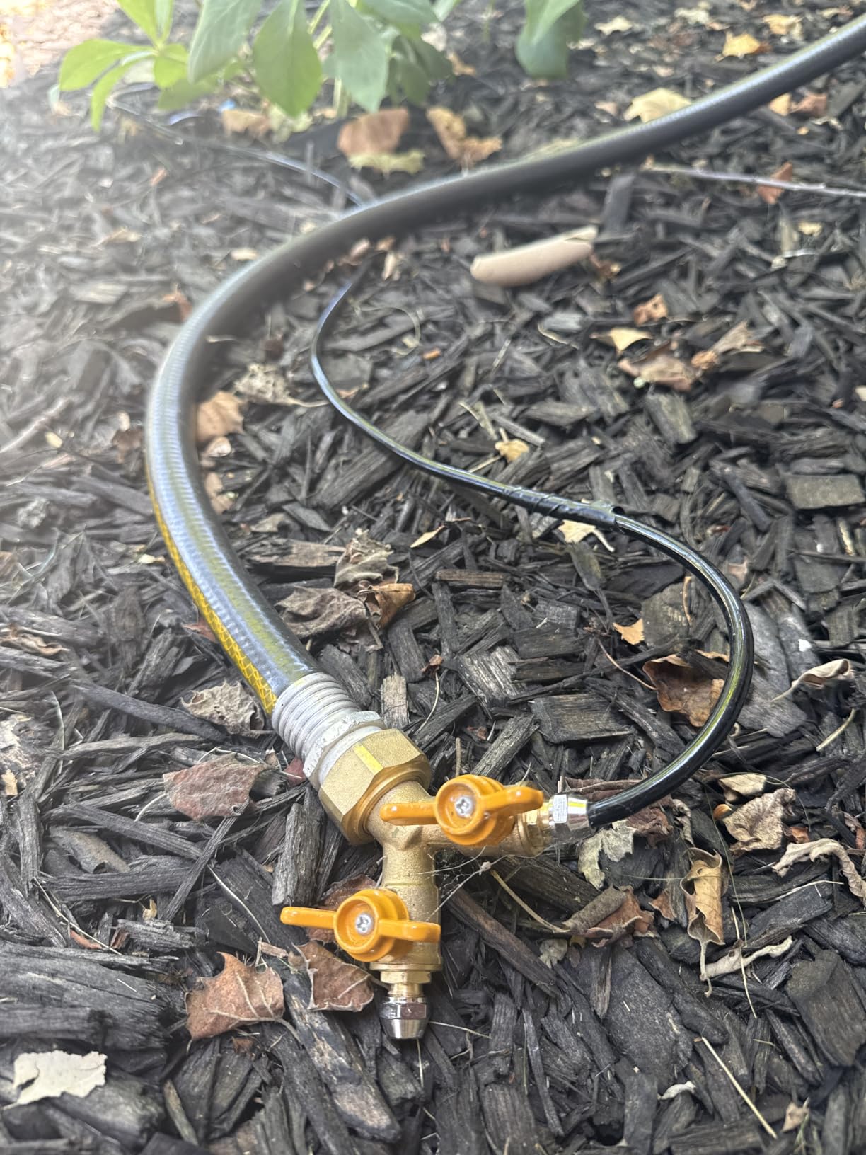 HIRALIY 50ft Drip Irrigation Kit Plant Watering System 8x5mm Blank Distribution Tubing DIY Automatic Irrigation Equipment Set for Garden Greenhouse Flower Bed Patio Lawn customer photo 2