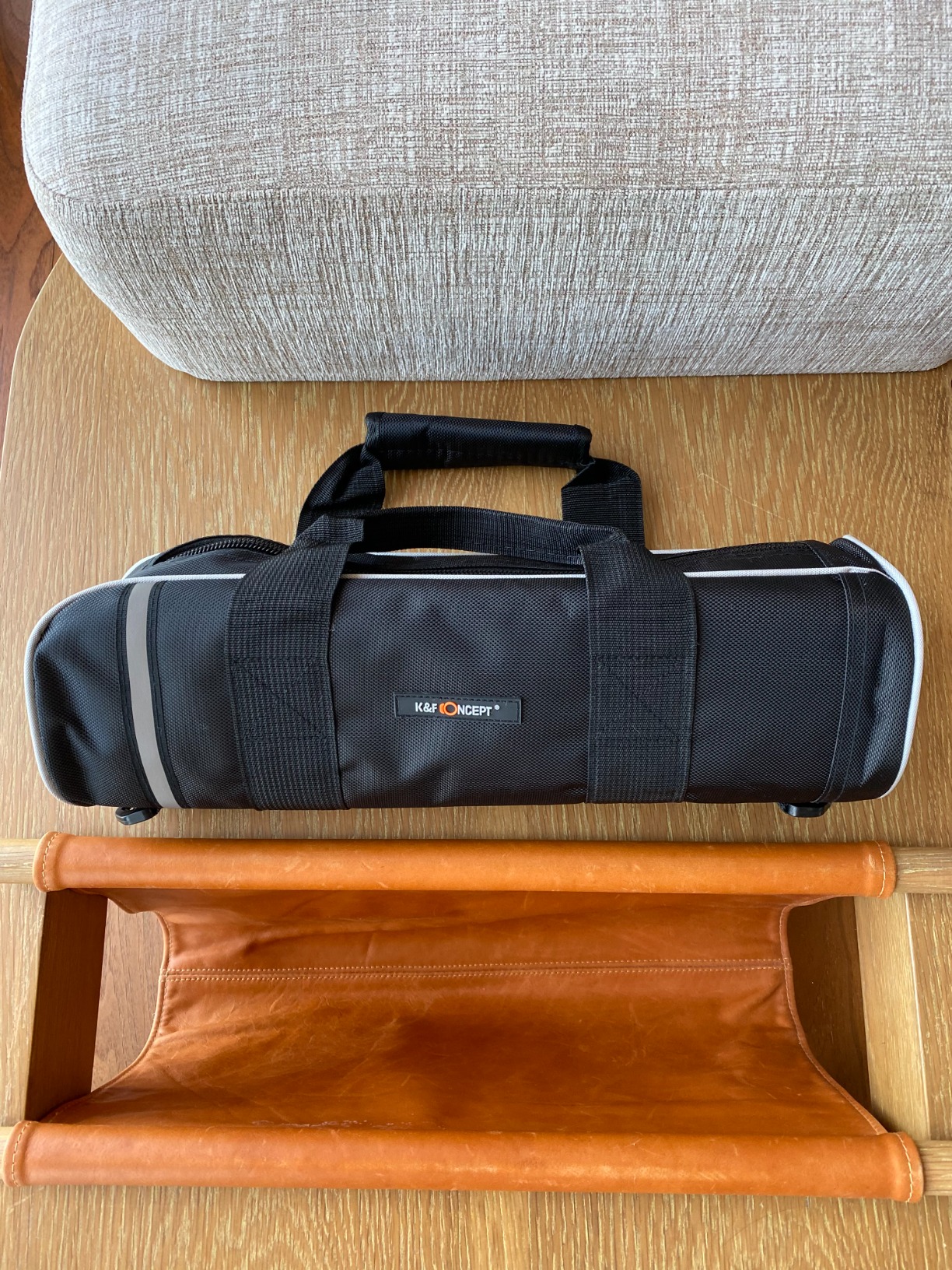 K&F Concept 60 inch Carbon Fiber Camera Tripod, Super Lightweight Compact Travel Tripod with 360 Degree Ball Head, Quick Release Plate, Detachable Monopod 8KG Load Capacity for SLR DSLR C225C0 (BA225) customer photo 2