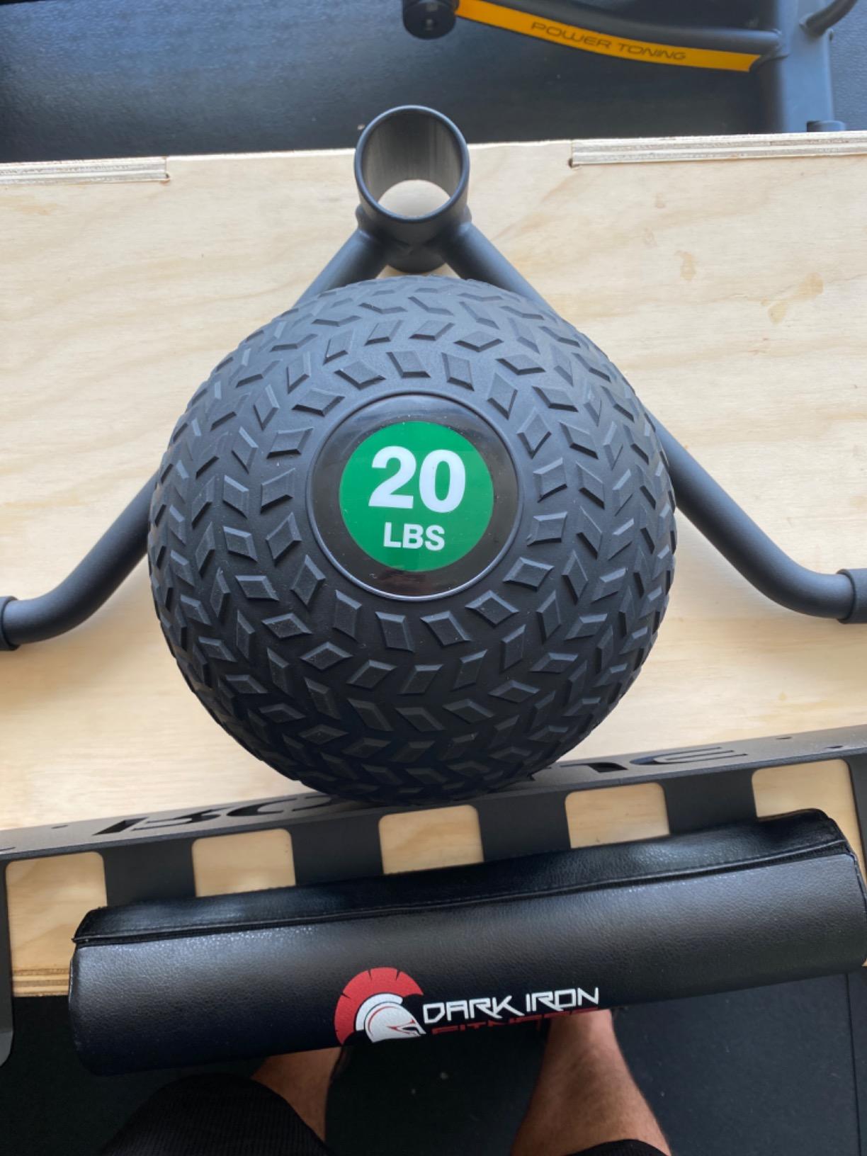 Fitvids Slam Medicine Wall Balls Workout Exercise Fitness Weighted Balls for Cross Training, Strength and Conditioning Exercises, Cardio and Core Workouts customer photo 1