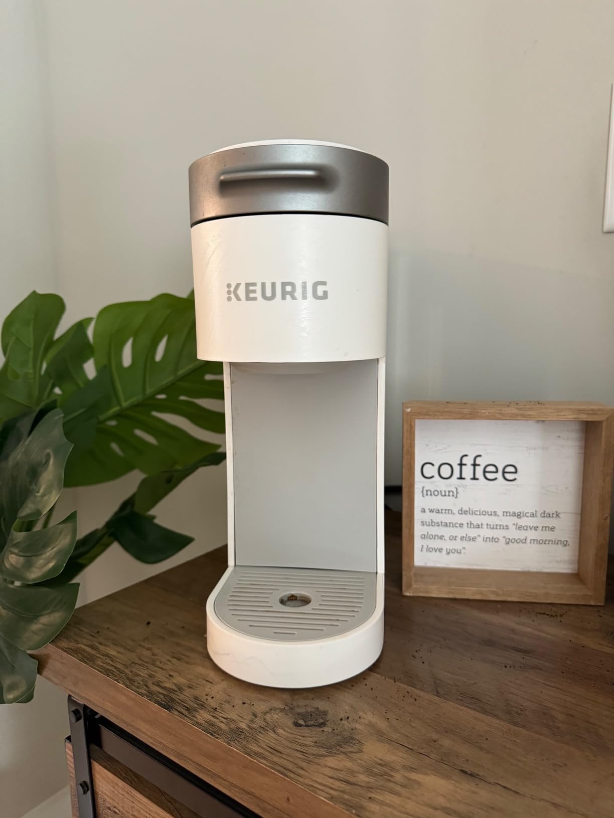 Keurig K-Slim Single Serve K-Cup Pod Coffee Maker, Multistream Technology, 3 Brew Sizes, Slim and Sleek Design, 46oz Removable Reservoir, Black customer photo 2