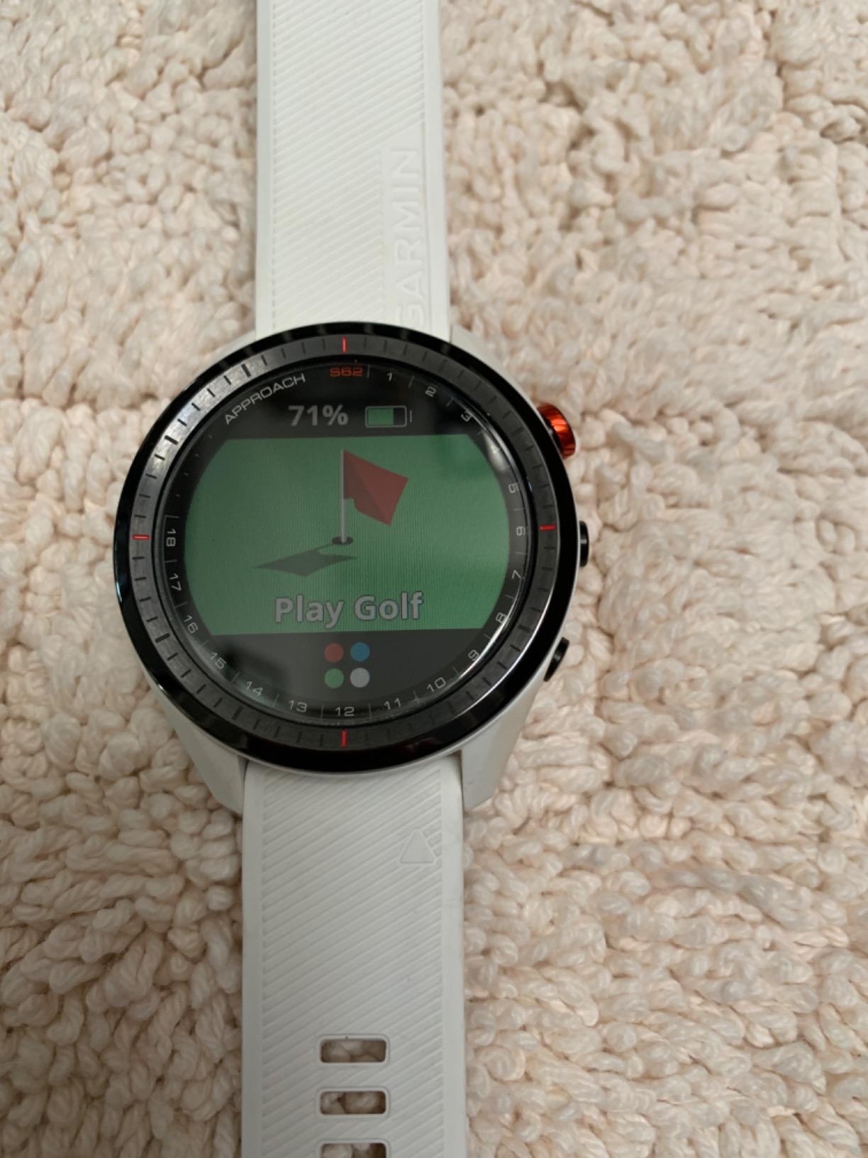 Garmin Approach S62, Premium Golf GPS Watch, Built-in Virtual Caddie customer photo 1