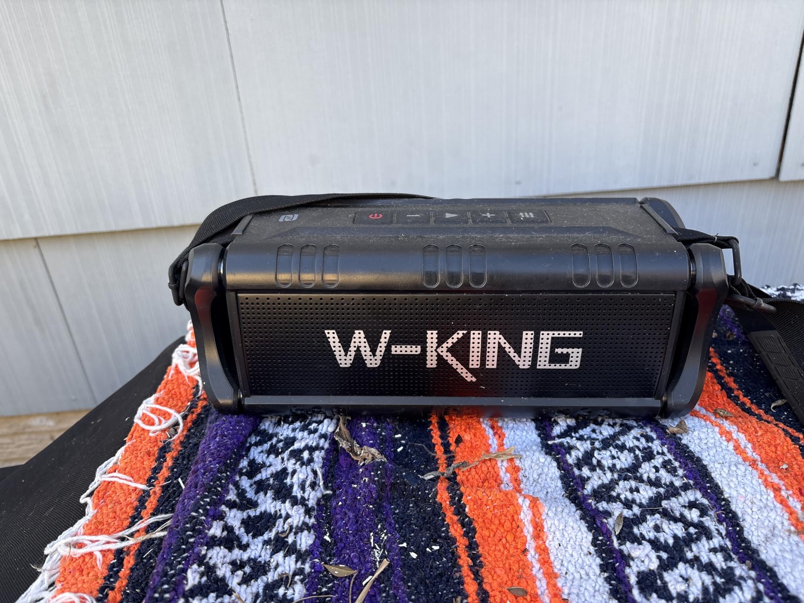 W-KING Bluetooth Speaker, 90W Max Loud IPX6 Waterproof Portable Speaker, 50W Deep Bass/Subwoofer *2/40H/EQ/TF/AUX, 105dB Large Boombox Outdoor Speakers Bluetooth Wireless for Party/Camping/Jobsite customer photo 1