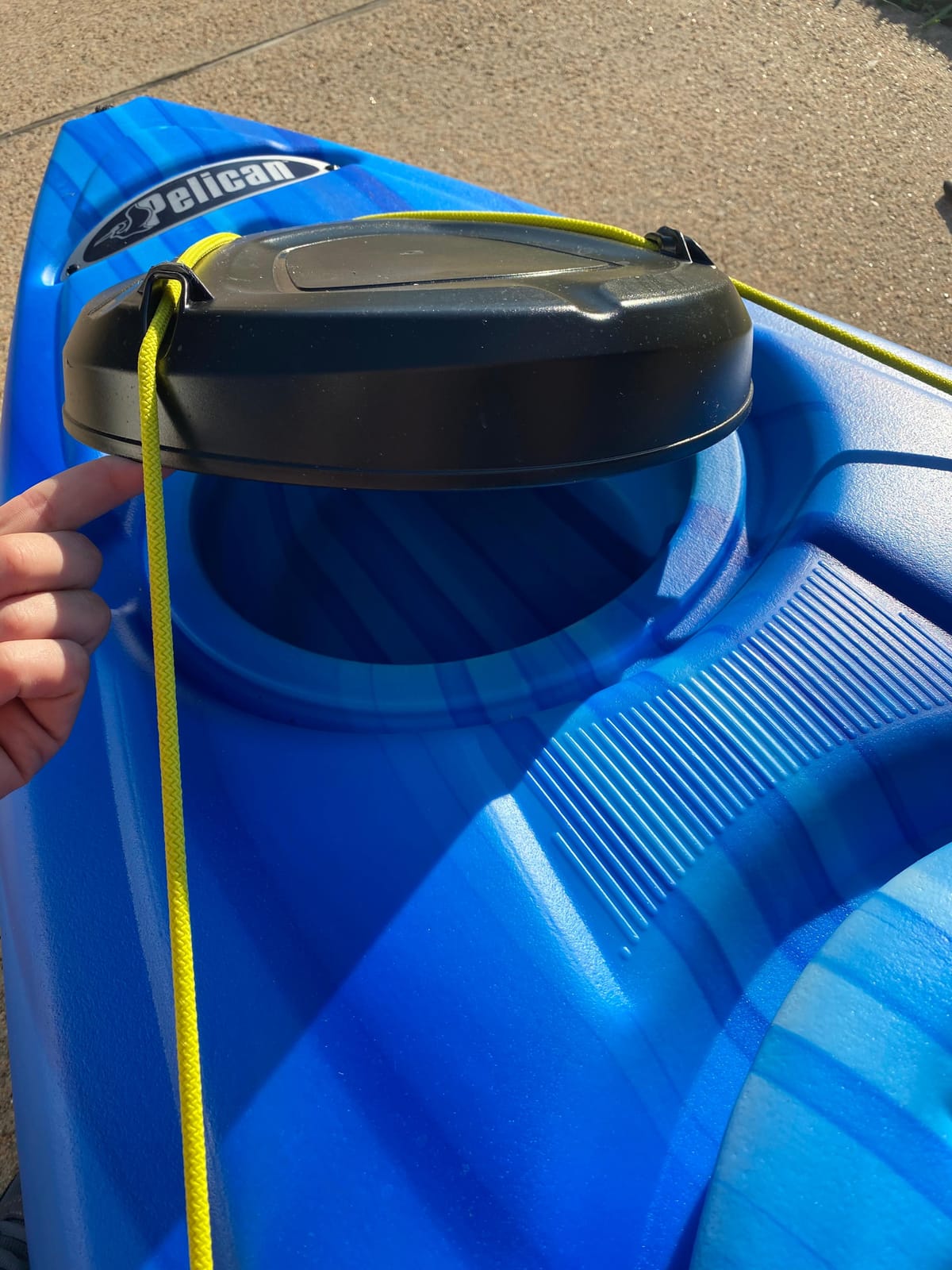 Pelican Argo 100X - Recreational Sit in Kayak - Lightweight Patented Ram-X™ Material - Ergoform™ Seating System - 10 ft customer photo 1