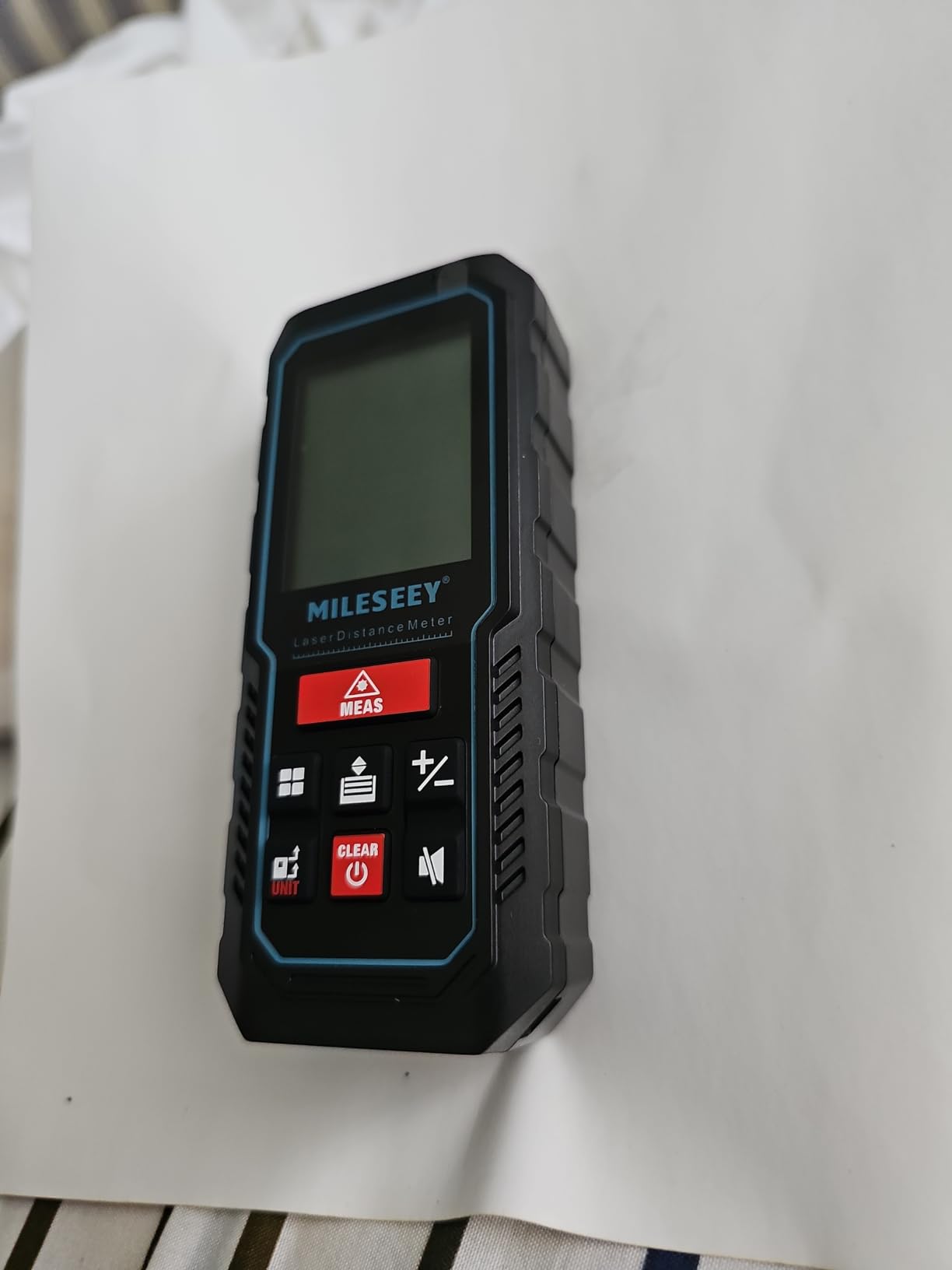 Laser Measure Device, MiLESEEY 229ft Digital Laser Tape Measure with Upgrade Electronic Angle Sensor, 2mm Accuracy, Area Measurement,Volume and Pythagoras, 2