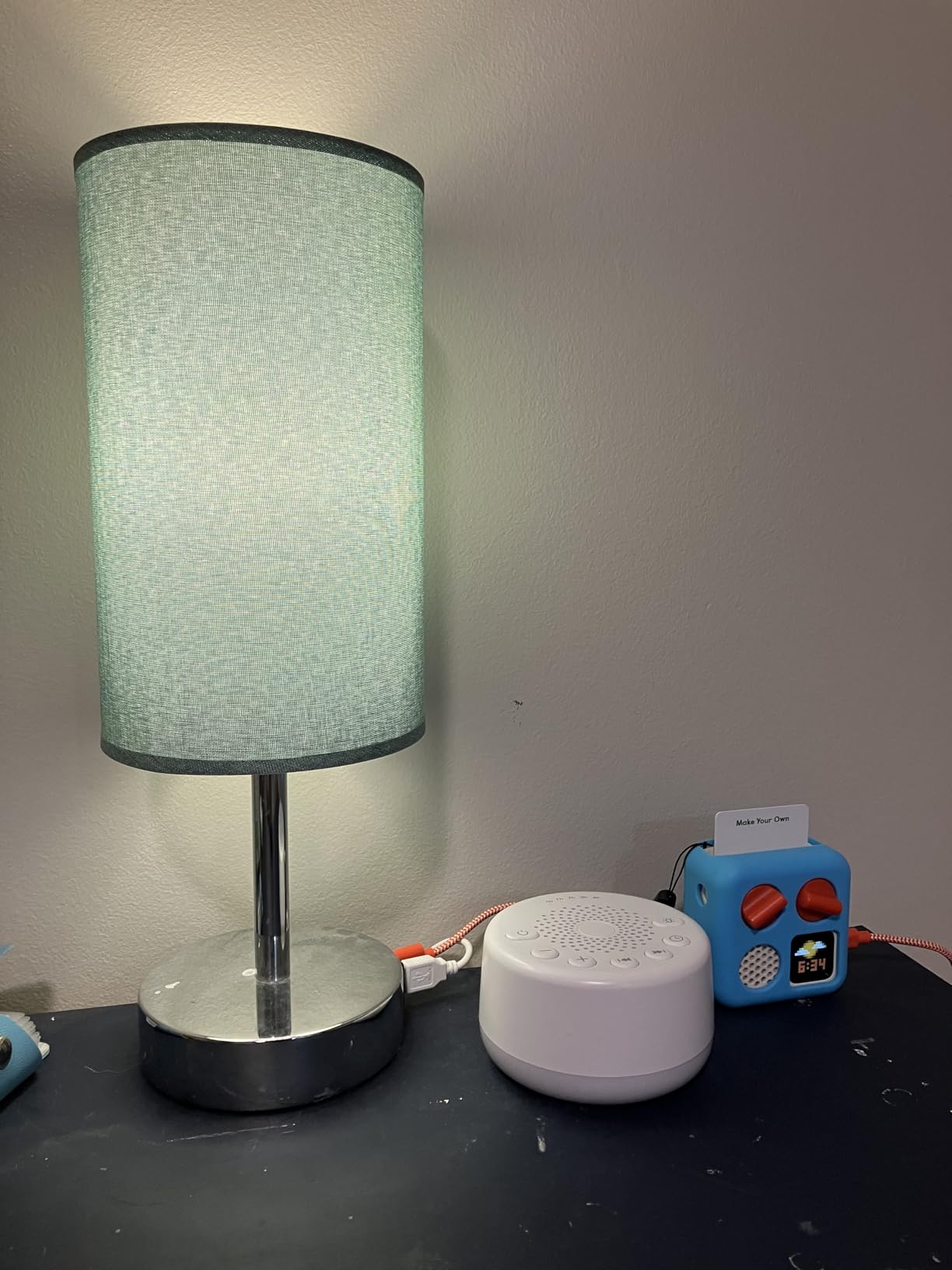Sound Machine Easysleep White Noise Machine with 25 Soothing Sounds and Night Lights with Memory Function 32 Levels of Volume and 5 Sleep Timer Powered by AC or USB for Sleeping Relaxation (White) customer photo 2