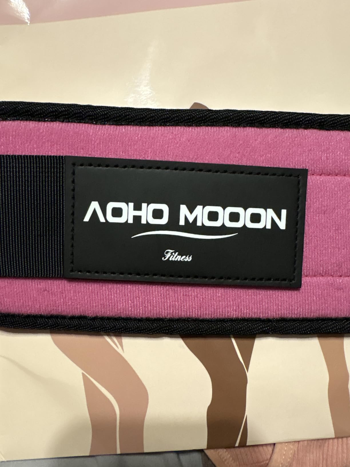 AOHO MOOON Ankle Strap (2 Pieces) for Cable Machine Women | Gym Workout Leg Strap, Premium Padding Ankle Cuffs, Glute Kickback Exercises Equipment, Pulley Attachment, One Size Fit All customer photo 1