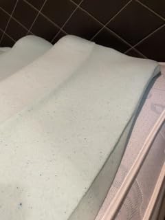 Serta ThermaGel 3-Inch Gel Memory Foam Mattress Topper, King customer photo 1
