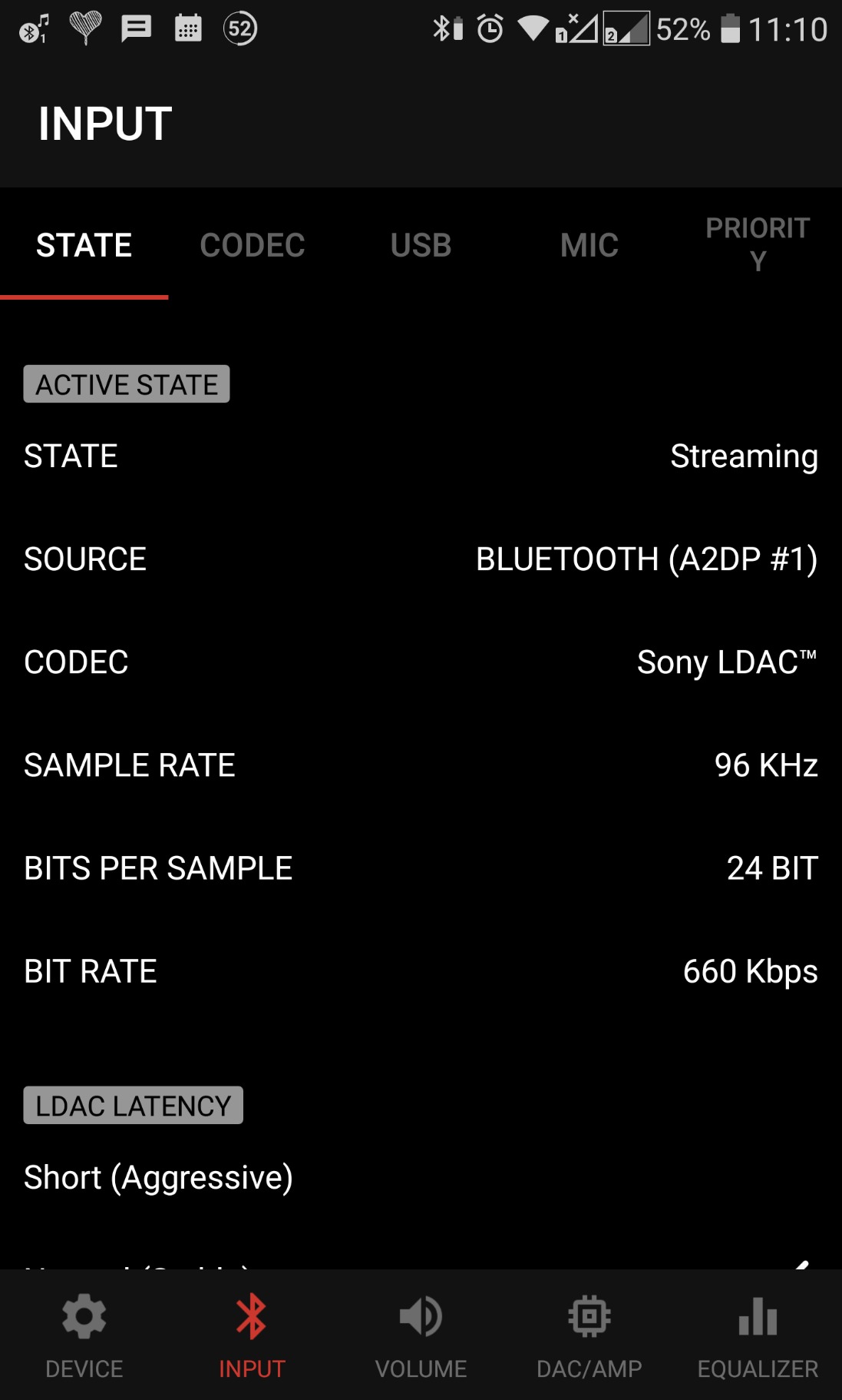 Qudelix-5K Bluetooth USB DAC AMP with LDAC, aptX Adaptive, aptX HD, AAC (Dual ES9219 3.5mm Unbalanced & 2.5mm Balanced Output) customer photo 1