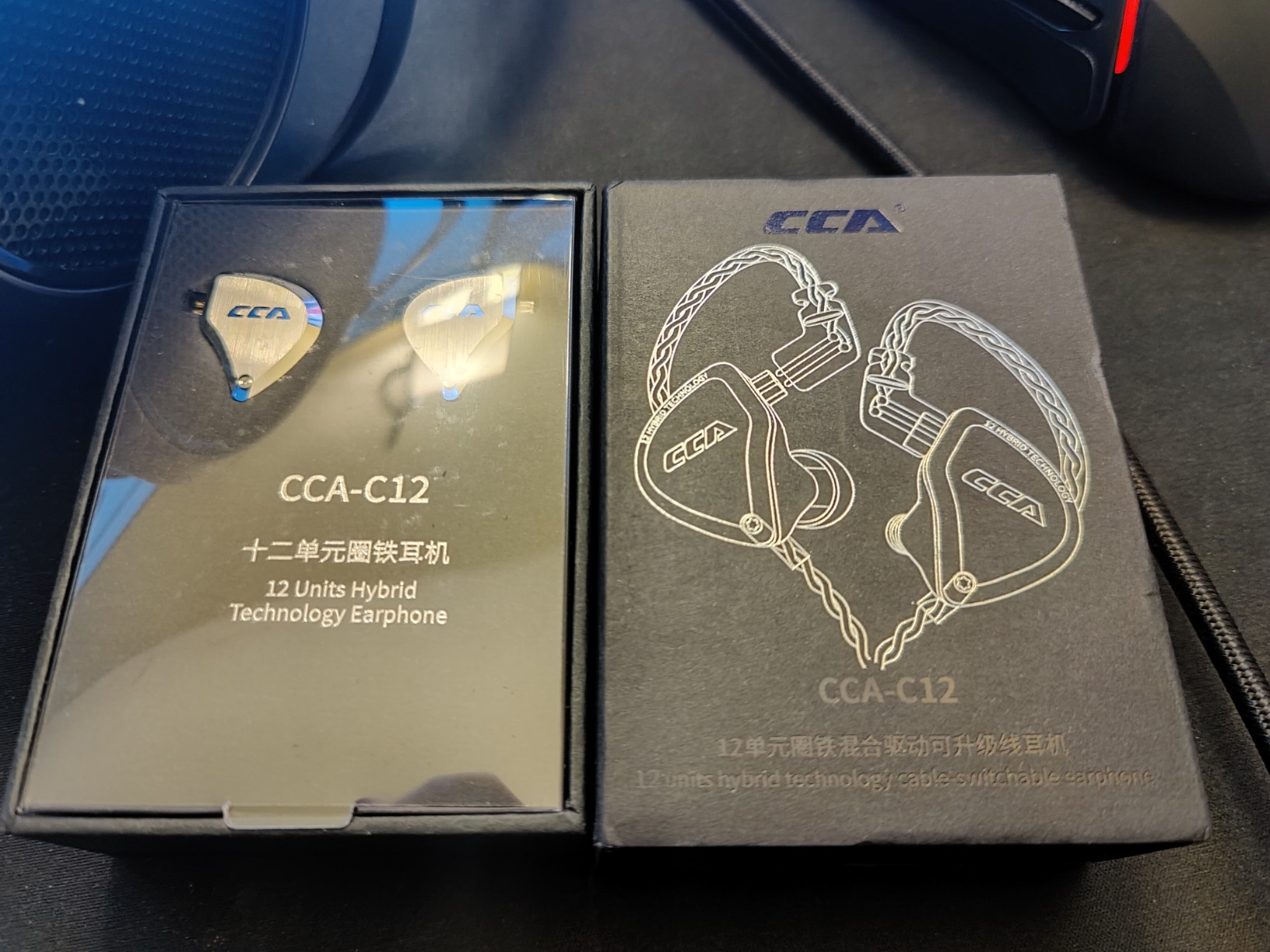 CCA C12 In Ear Monitor Headphones 5BA 1DD Hybrid HiFi IEM Earphones Noise Isolating Stereo Wired Earbuds for Musicians Audiophile Singers DJ customer photo 1